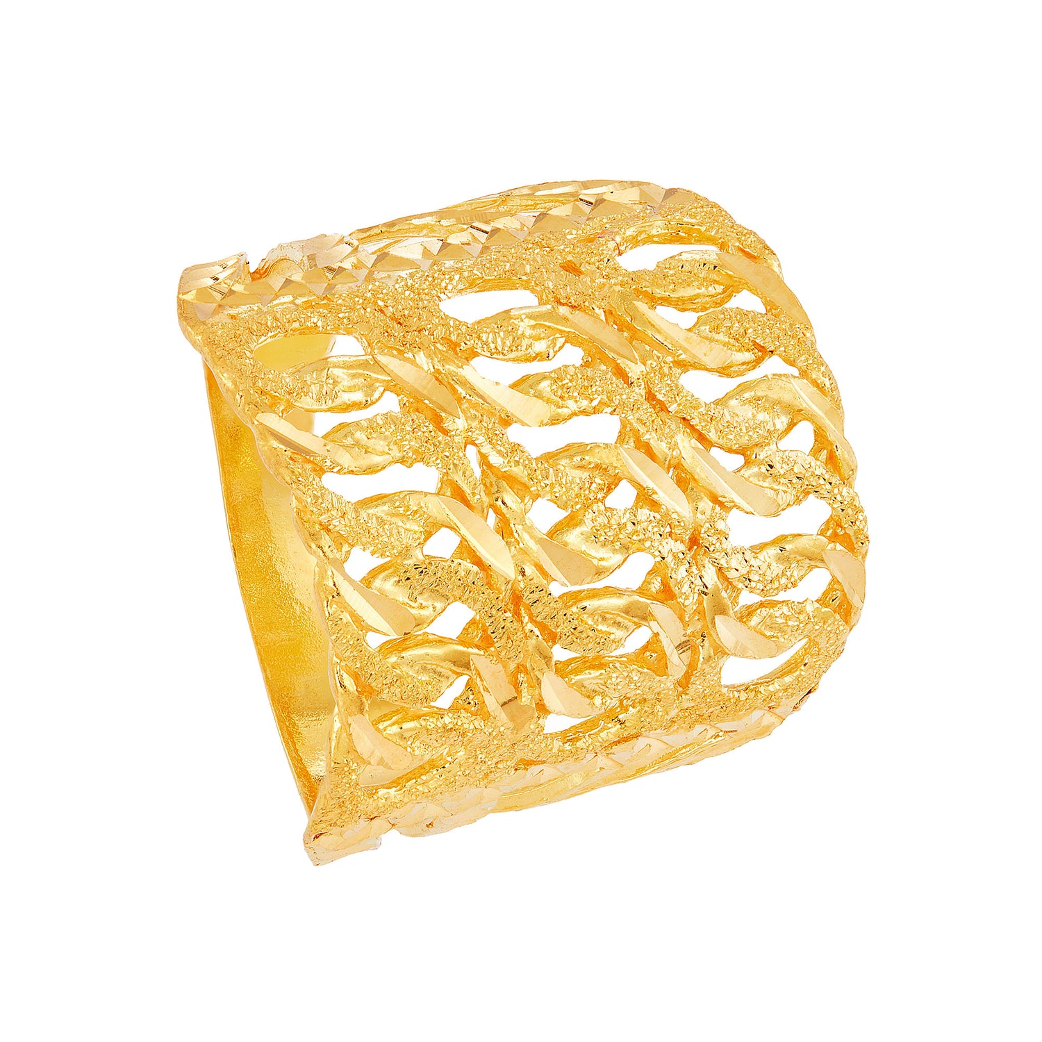 916/22K Yellow Gold Ring EHR340523