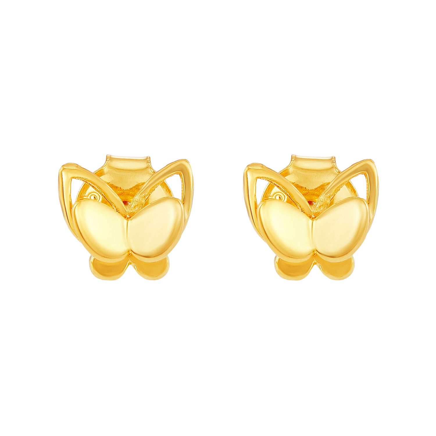 916/22K Yellow Gold Earrings (Butterfly) E23-11410623