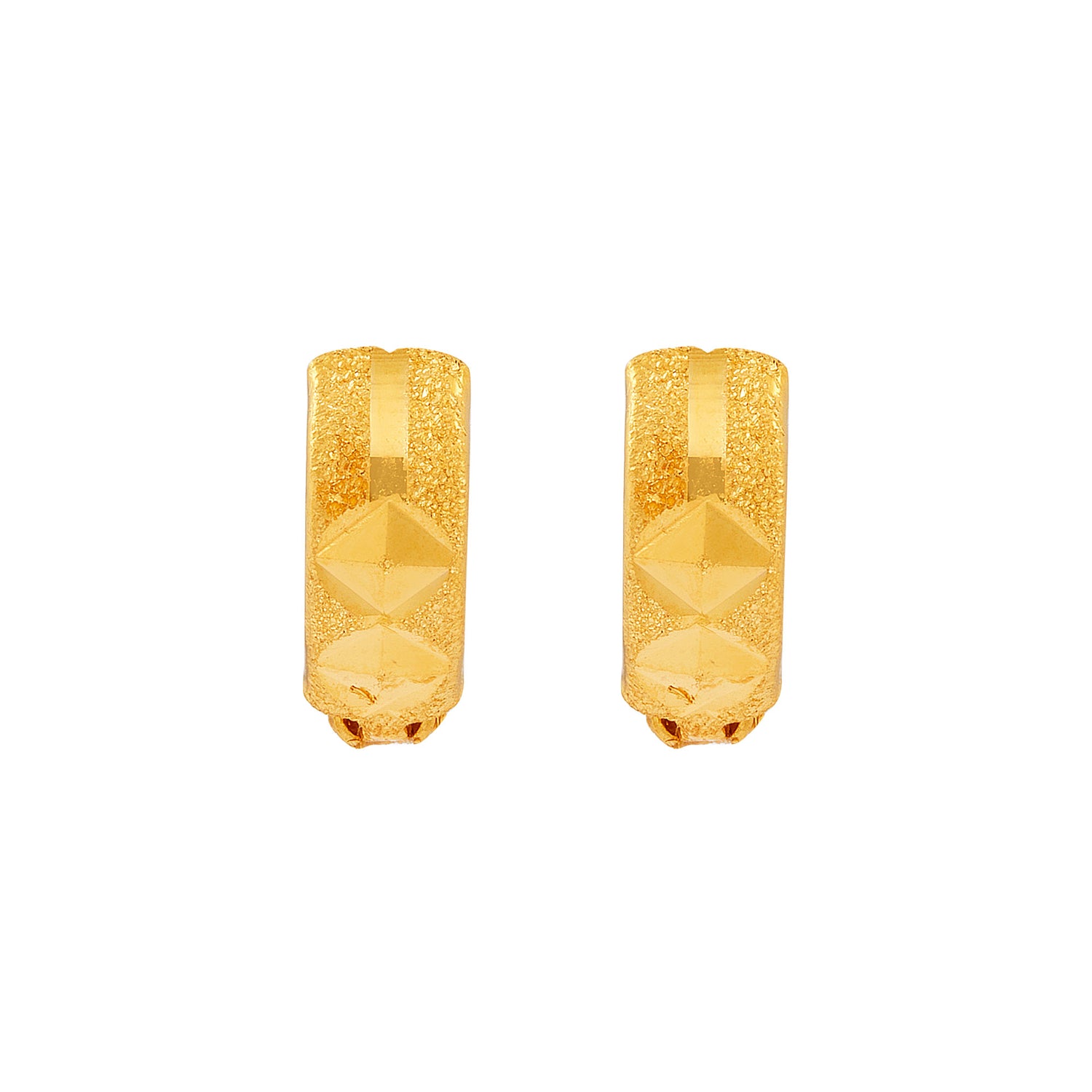 916/22K Yellow Gold Earrings STE590723