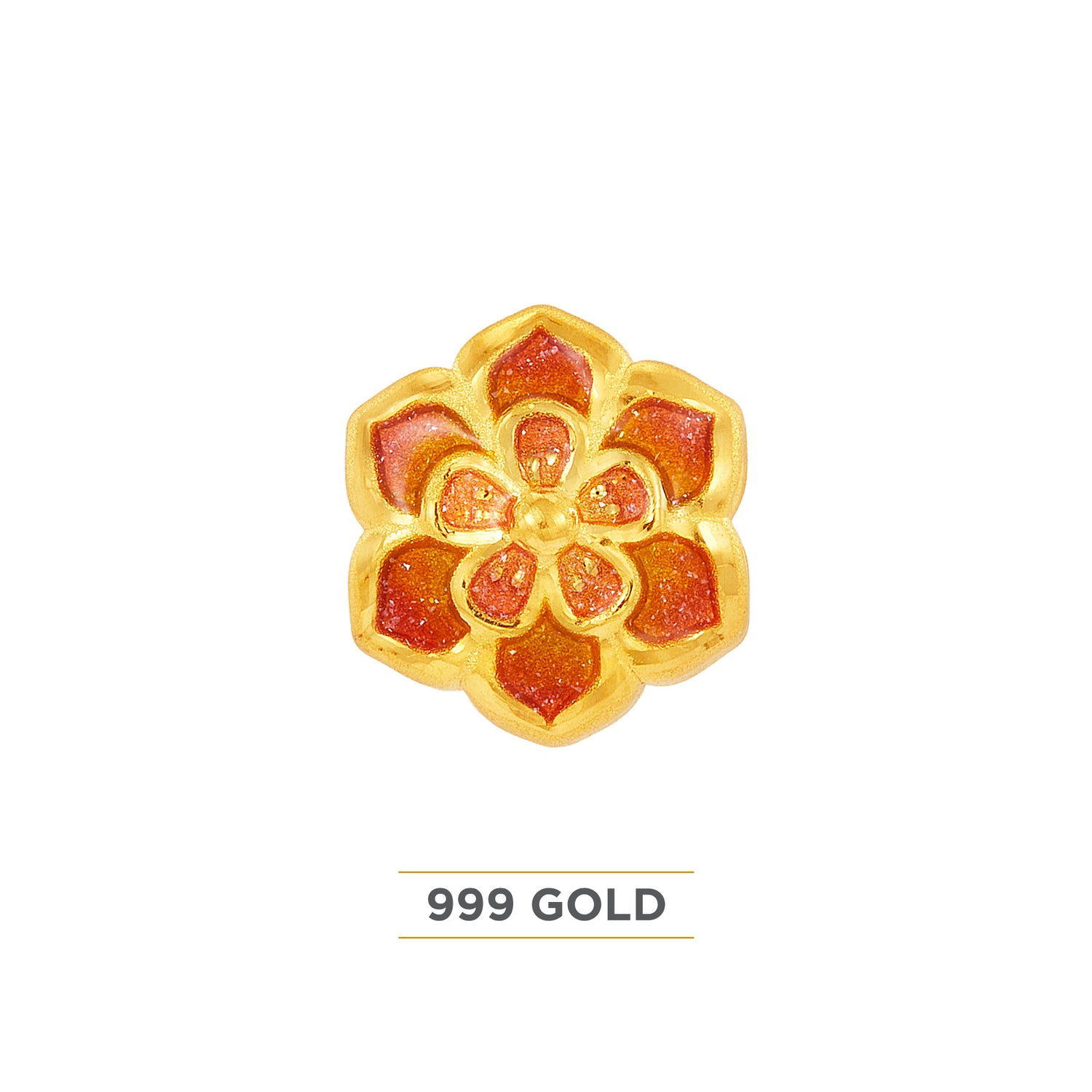999/24K Yellow Gold Charm WWCM790723(B)