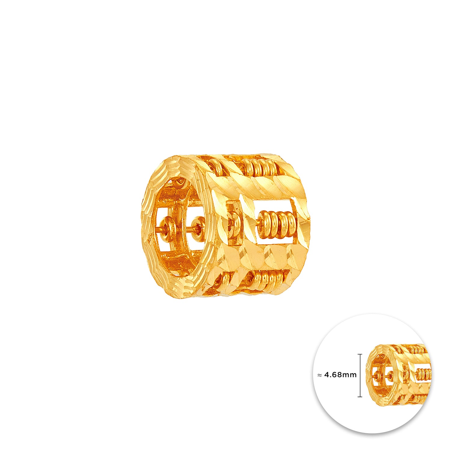 916/22K Yellow Gold Charm P510823(S)