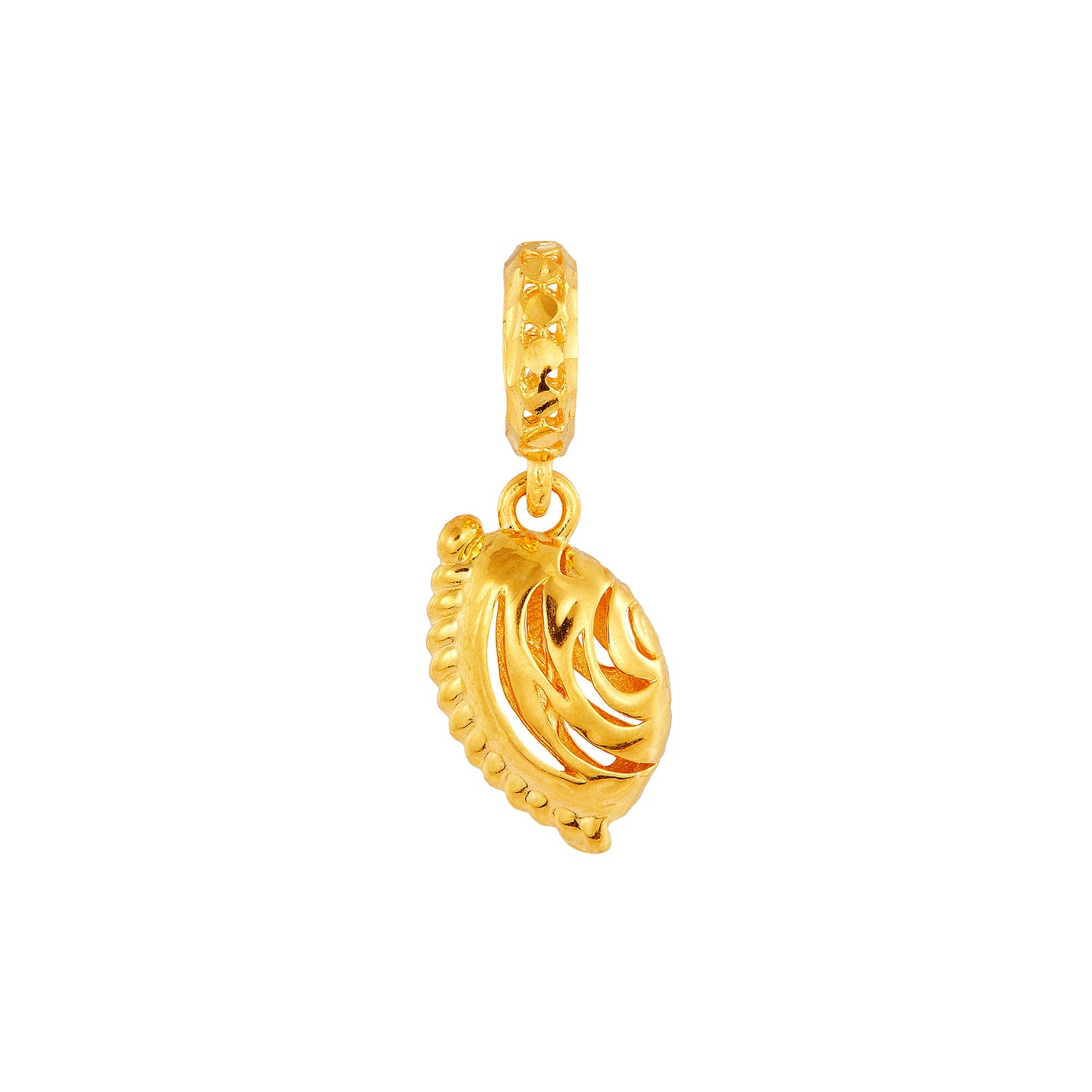 916/22K Yellow Gold Charm (Curry Puff) C5300823