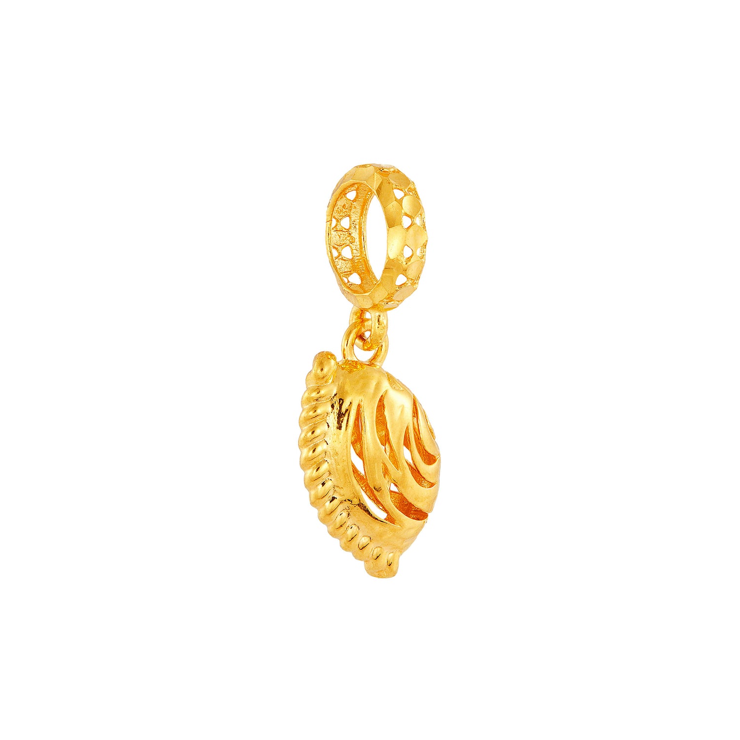 916/22K Yellow Gold Charm (Curry Puff) C5300823