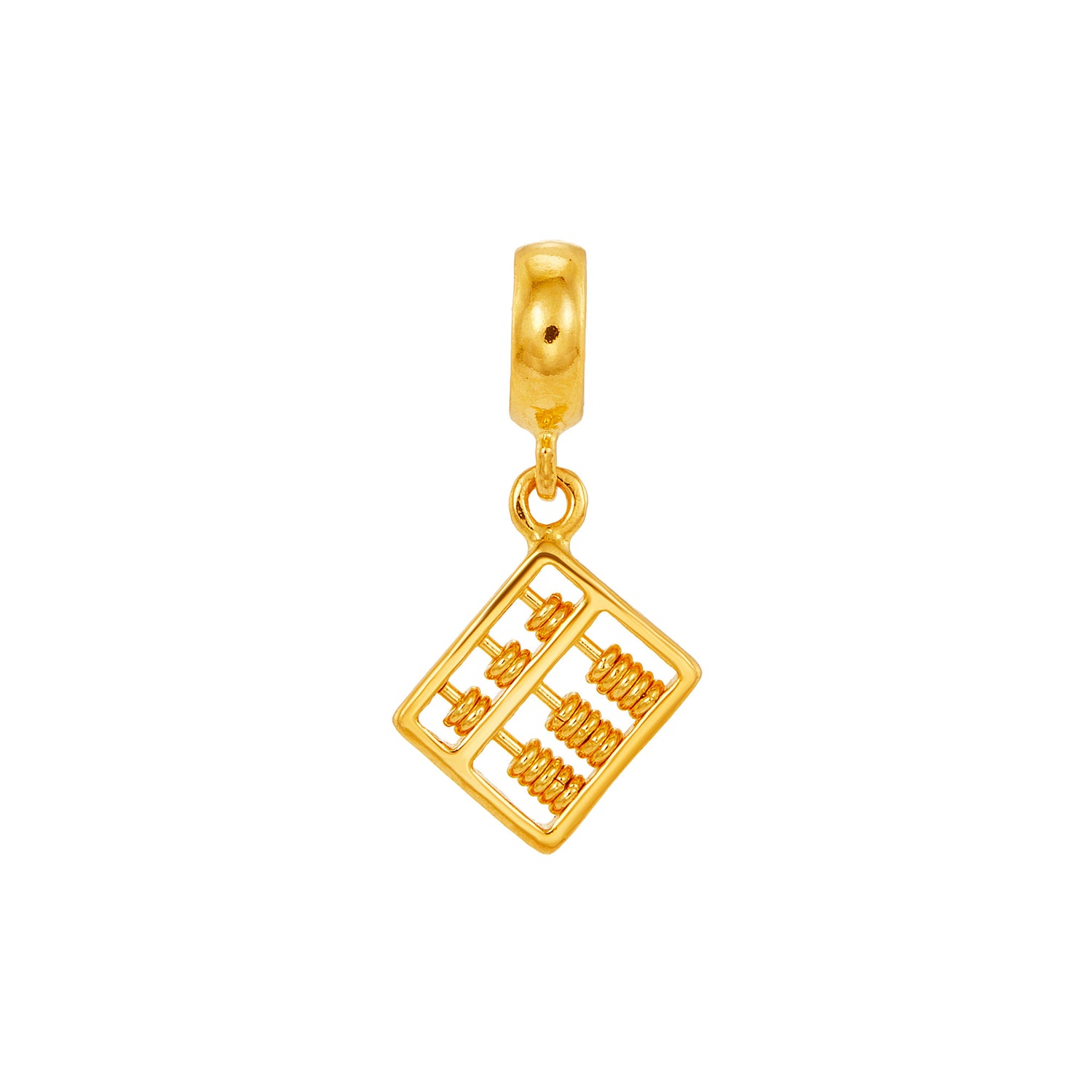 916/22K Yellow Gold Charm (Abacus) CPT0410823