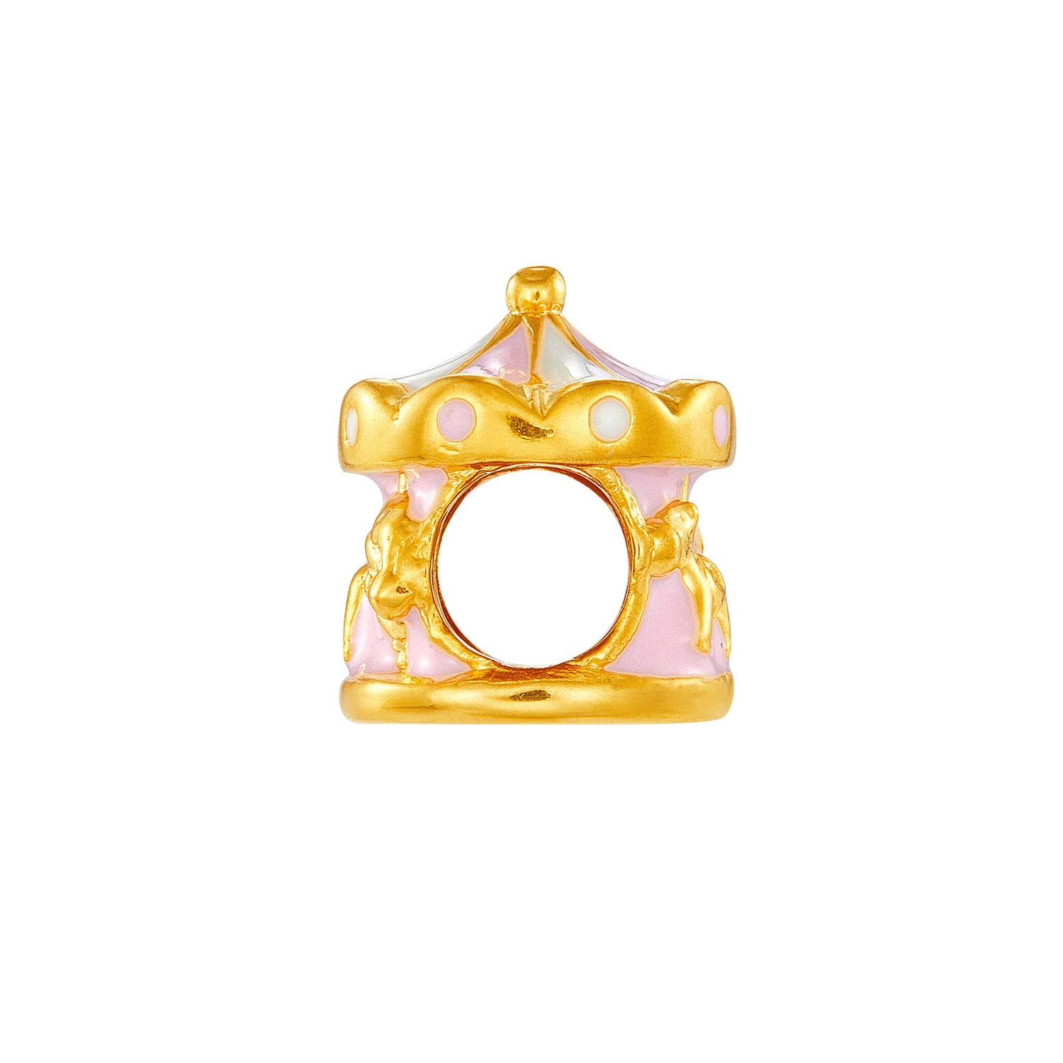 916/22K Yellow Gold Charm (Carousel) ABIT1300923(E)