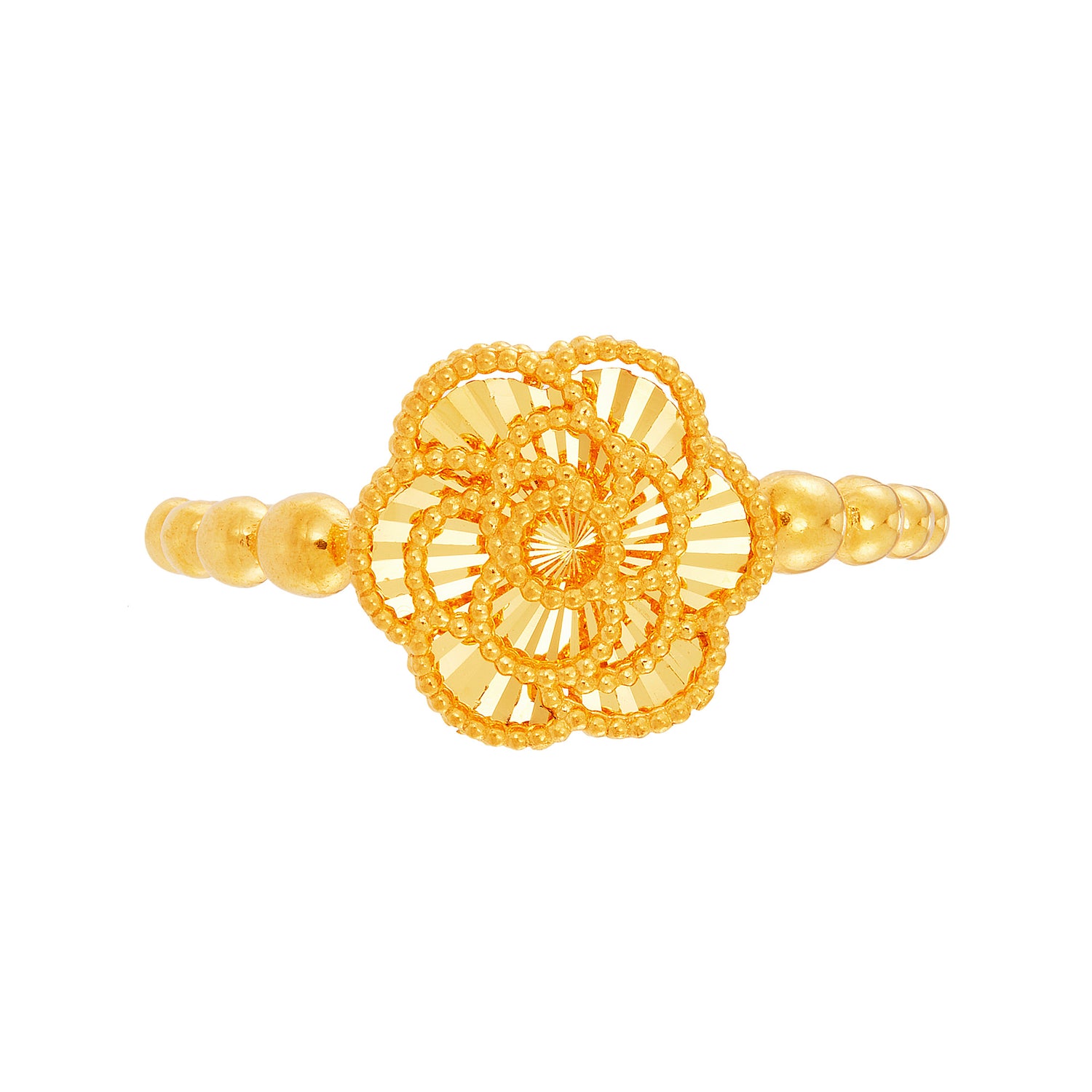 Oro Italia 916 Yellow Gold Ring GR50670723 (22K Gold)