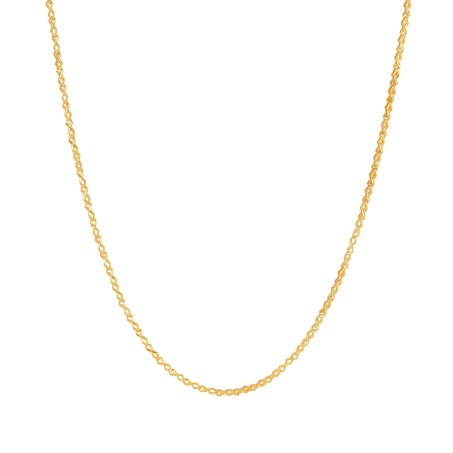 916/22K Yellow Gold Necklace A01-C1556N Q120723
