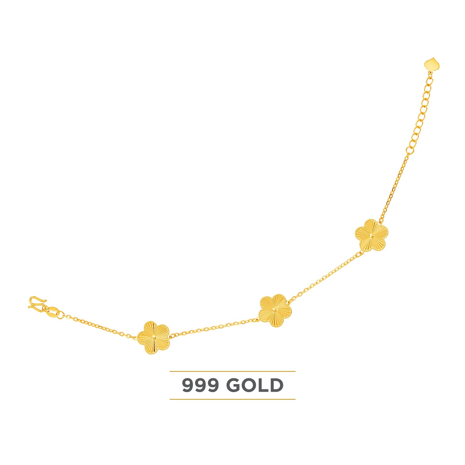 999/24K Yellow Gold Bracelet WWGB2230823