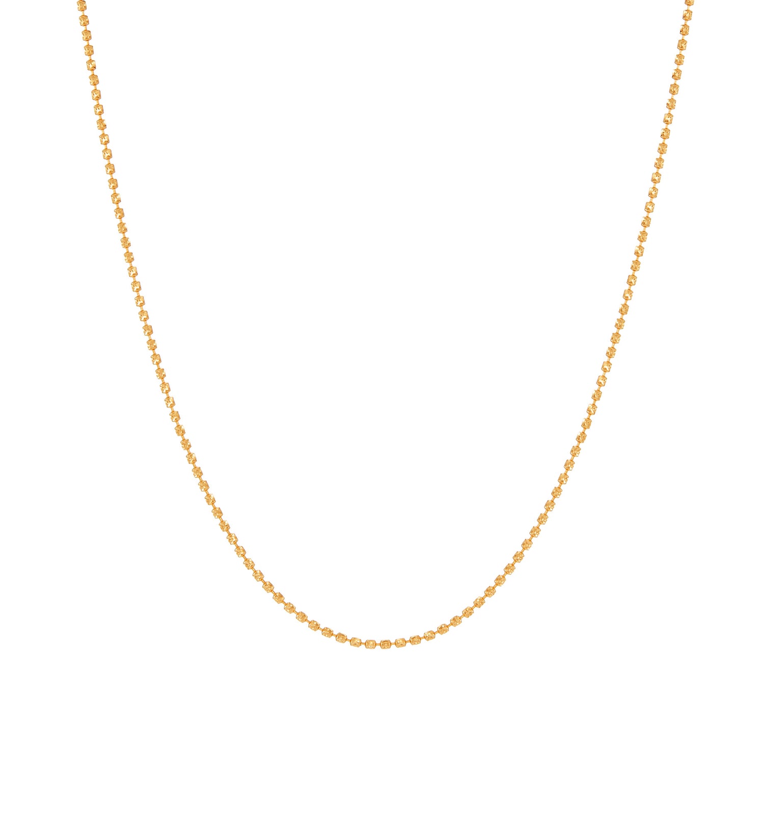 Oro Italia 916 Yellow Gold Necklace GC30020923 (22K Gold)