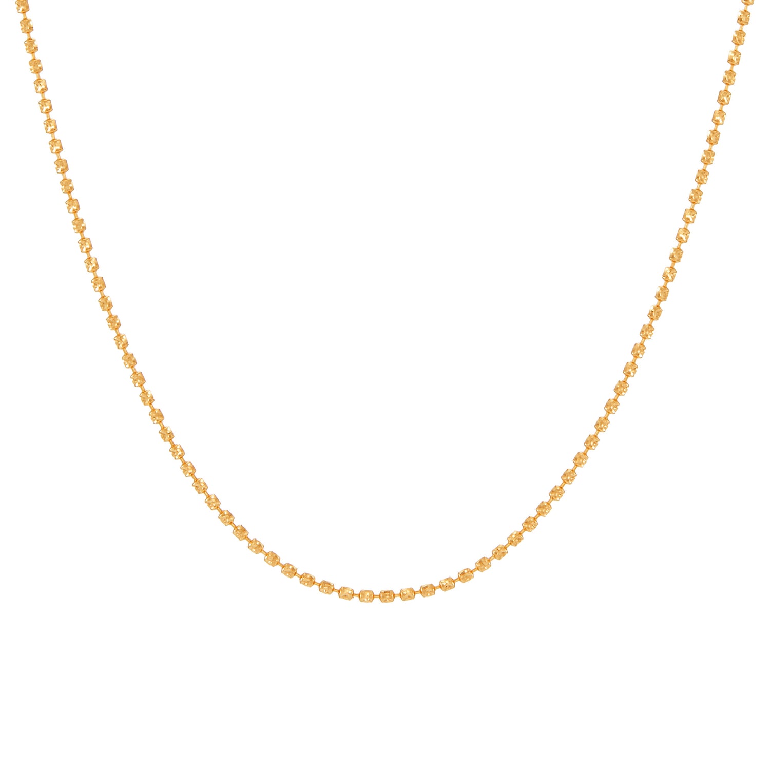 Oro Italia 916 Yellow Gold Necklace GC30020923 (22K Gold)