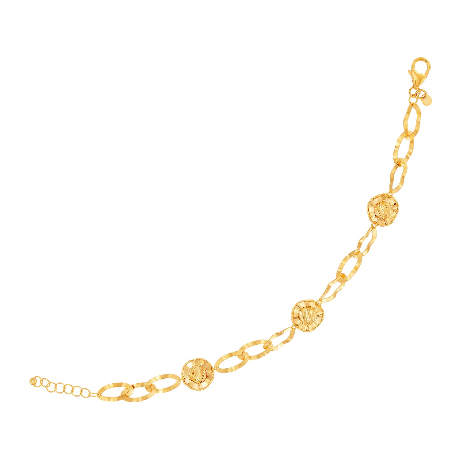 Oro Italia 916 Yellow Gold Bracelet GW43190523 (22K Gold)