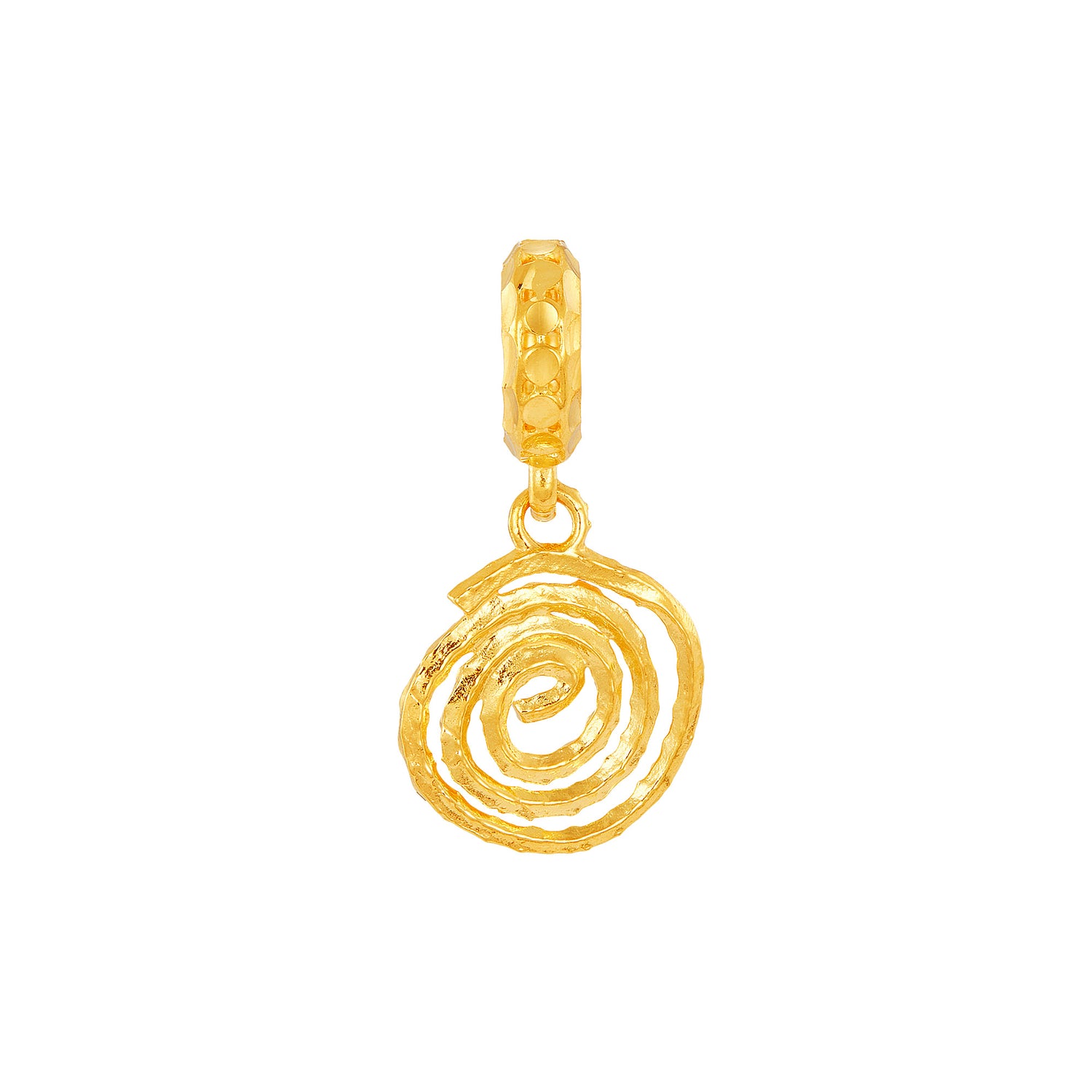 916/22K Yellow Gold Charm (Murukku) C5360823