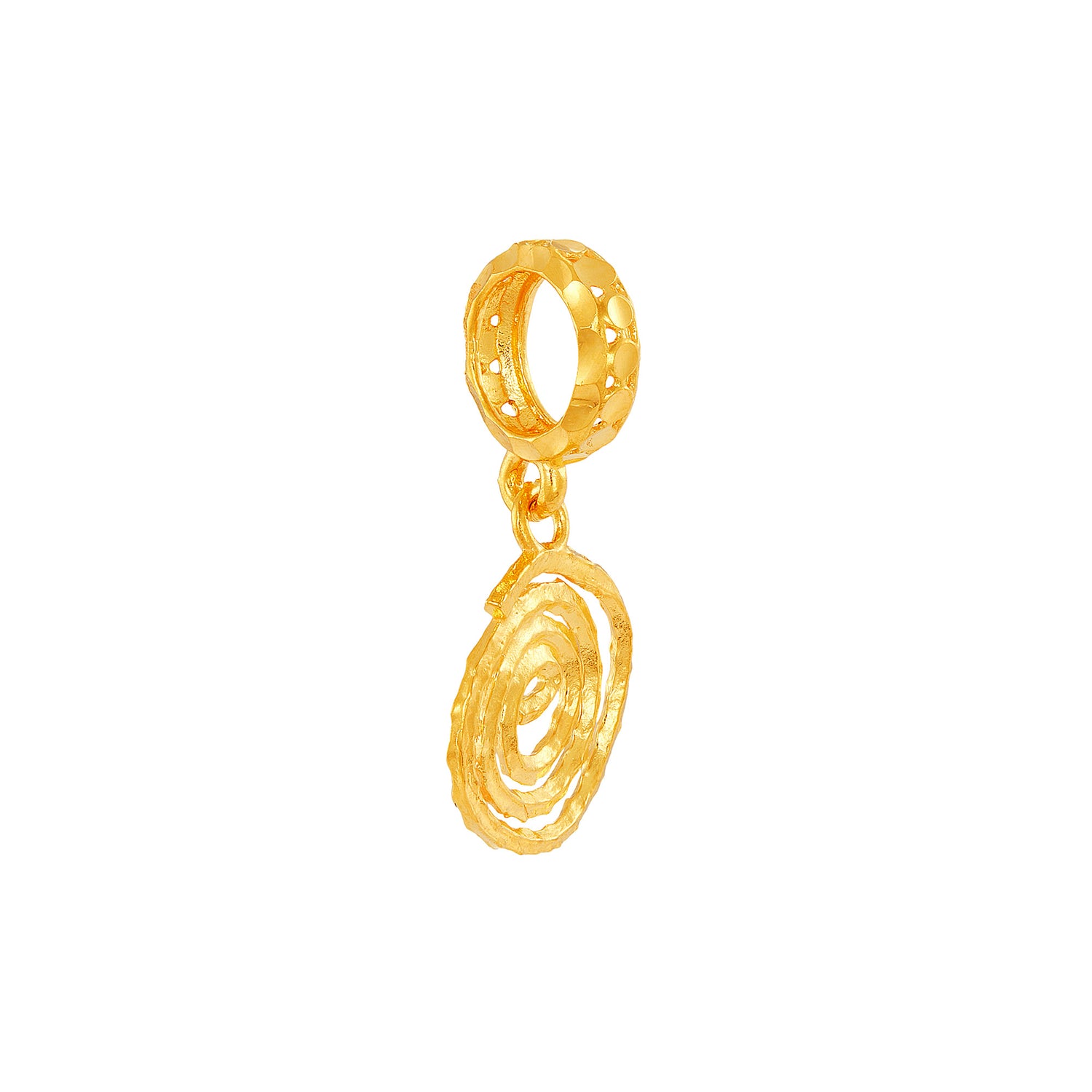 916/22K Yellow Gold Charm (Murukku) C5360823