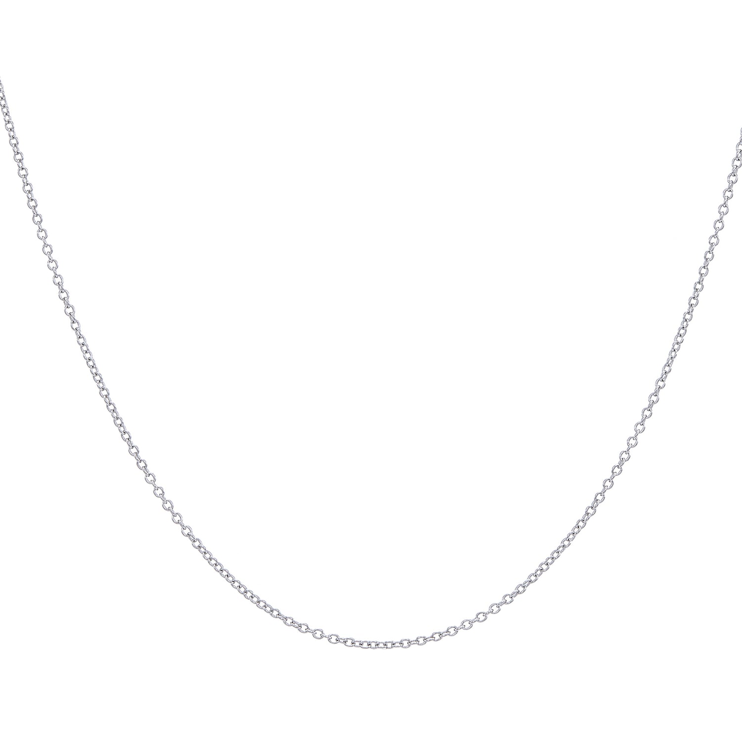 750/18K White Gold Necklace CRRS(027)