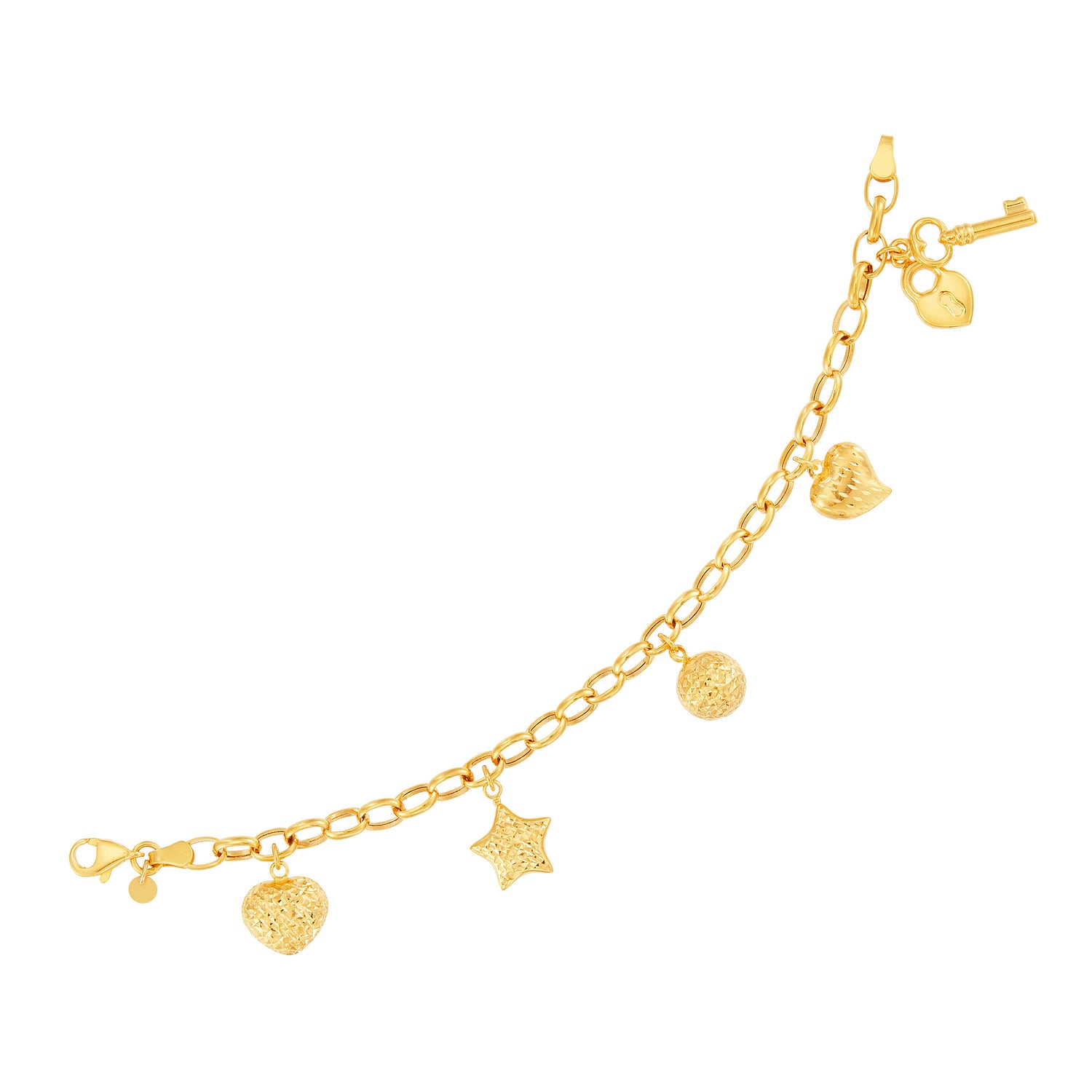 Oro Italia 916 Yellow Gold Bracelet GW44110823 (22K Gold)