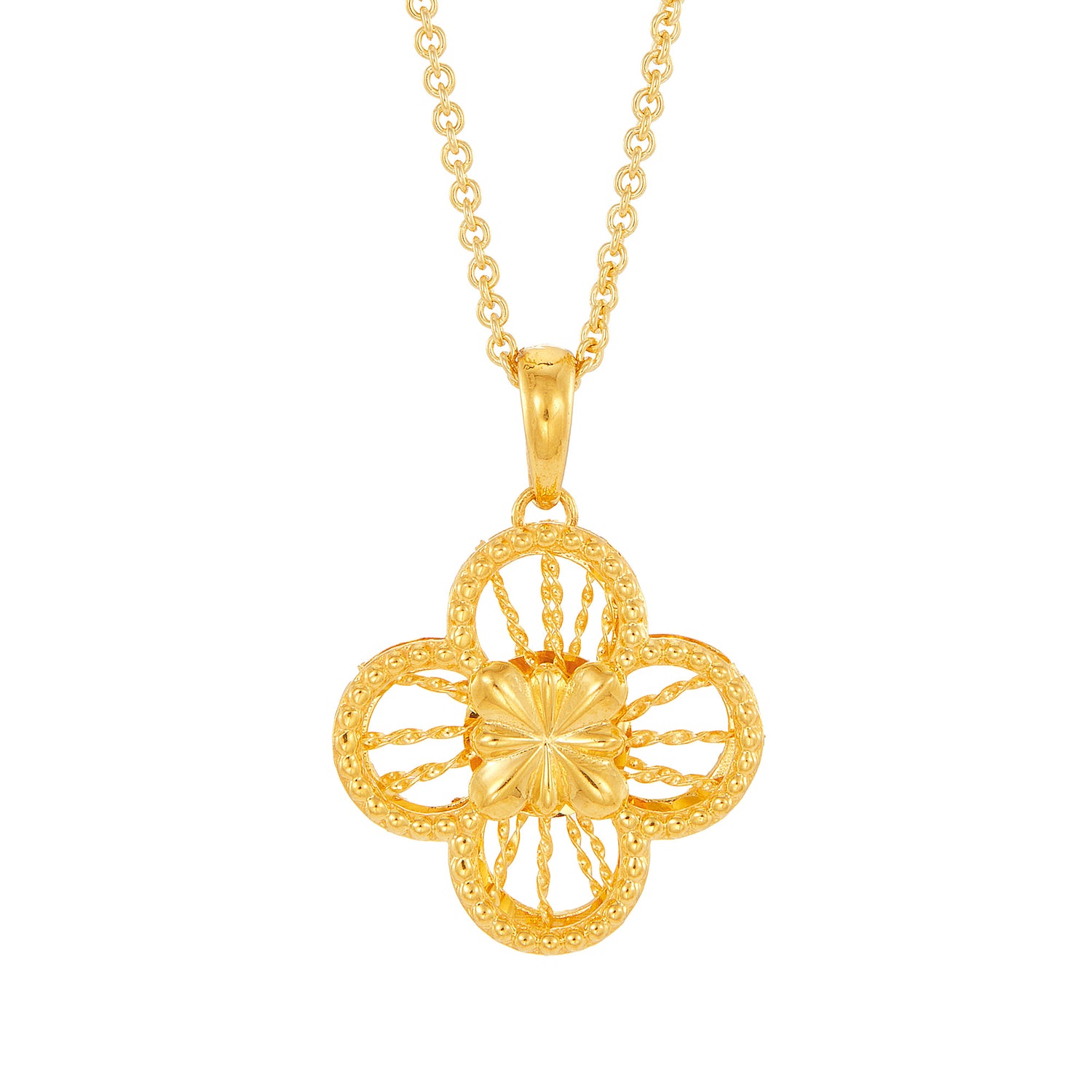 916/22K Yellow Gold Pendant P12161023