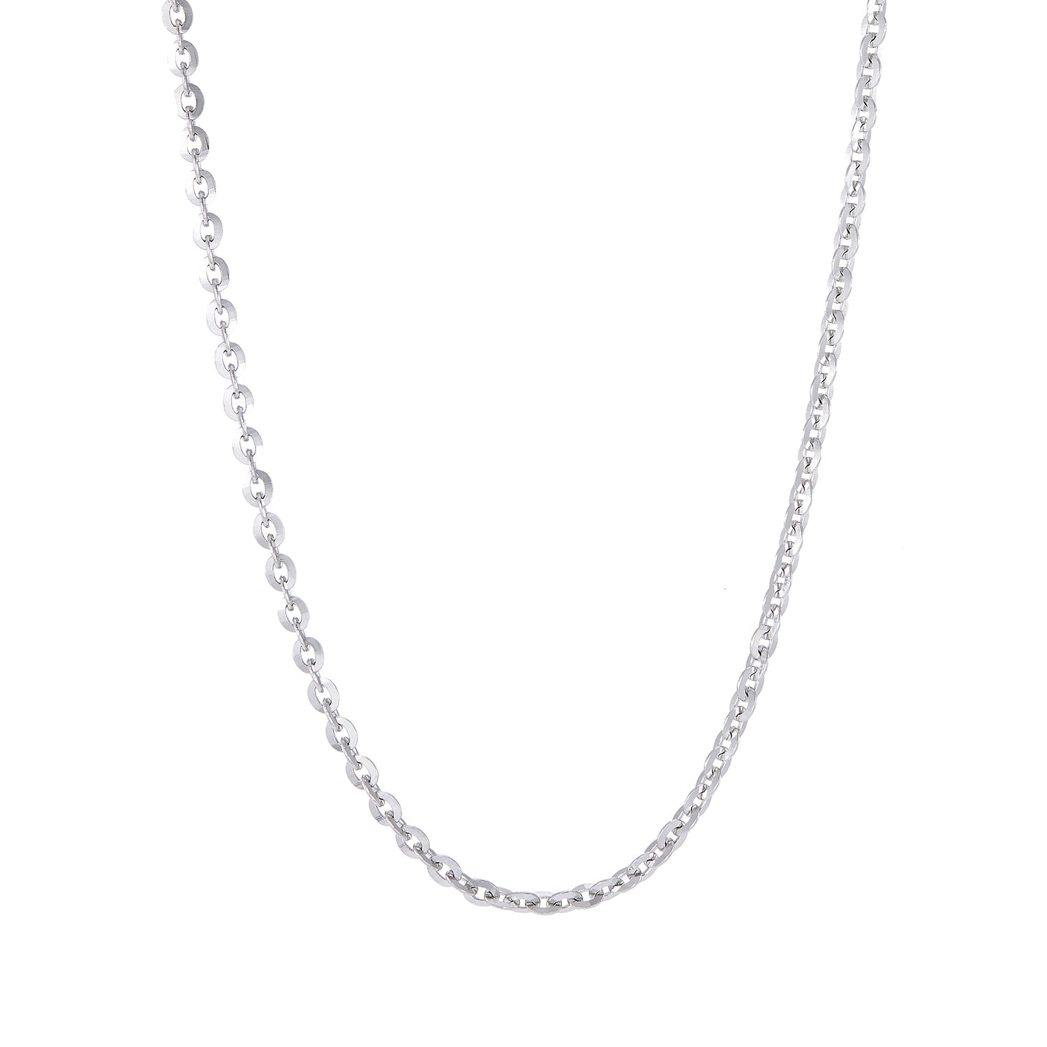 750/18K White Gold Necklace RSBD0504 (045)