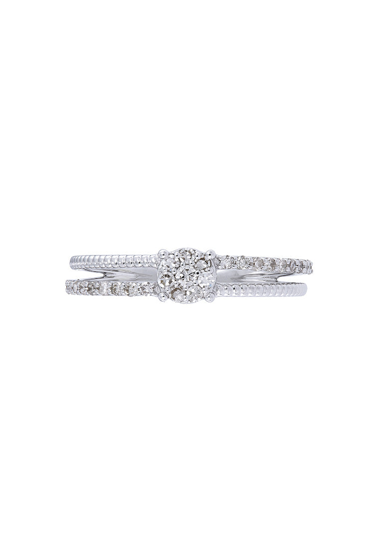 ADORE | Diamond Ring in 585/14K White Gold 266060323