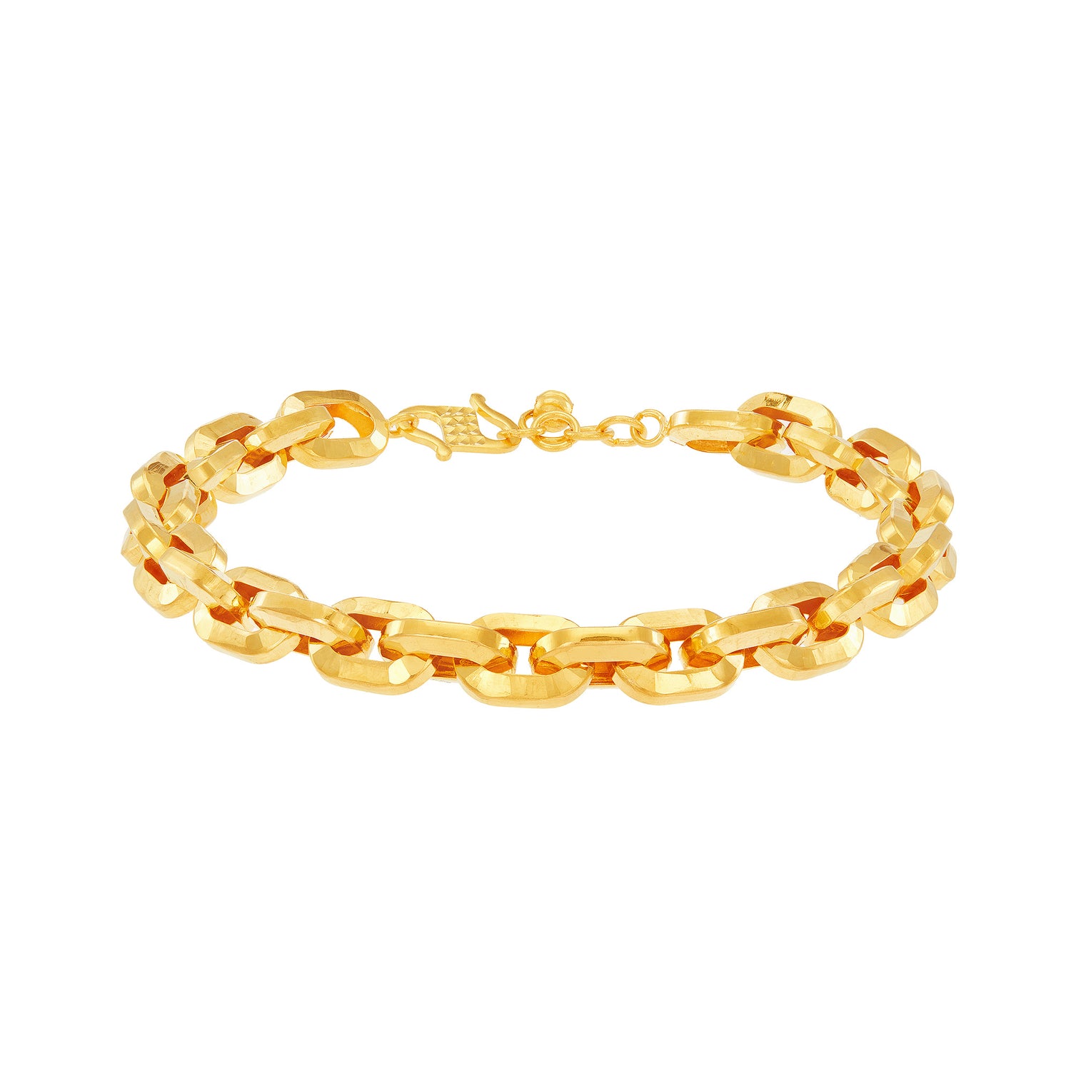 916/22K Yellow Gold Bracelet AXW131123(6)