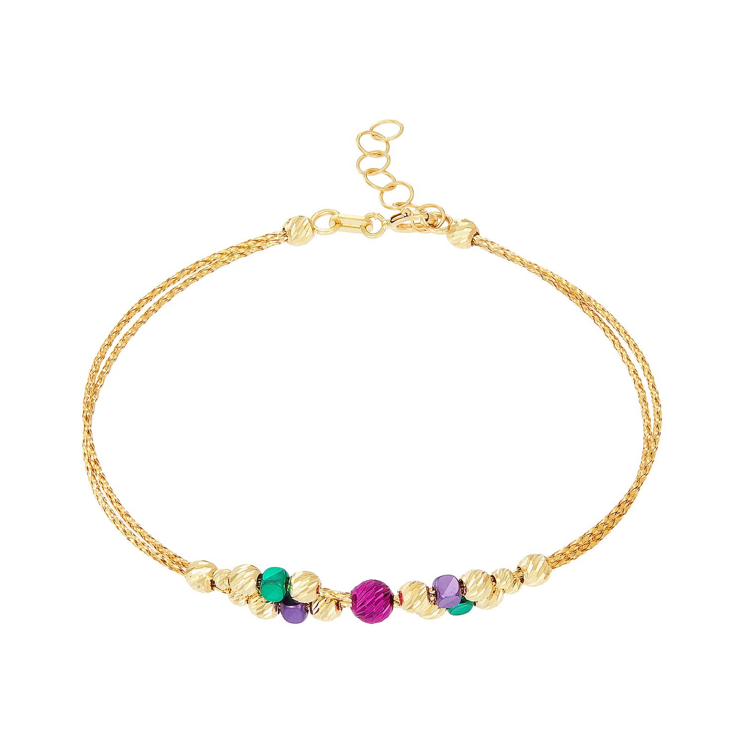 585/14K Yellow Gold Bracelet 714-BR 2FJ03-237Y-Y