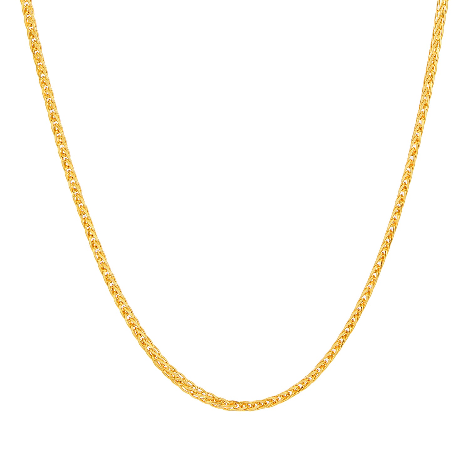 999/24K Yellow Gold Necklace WWGC1181123