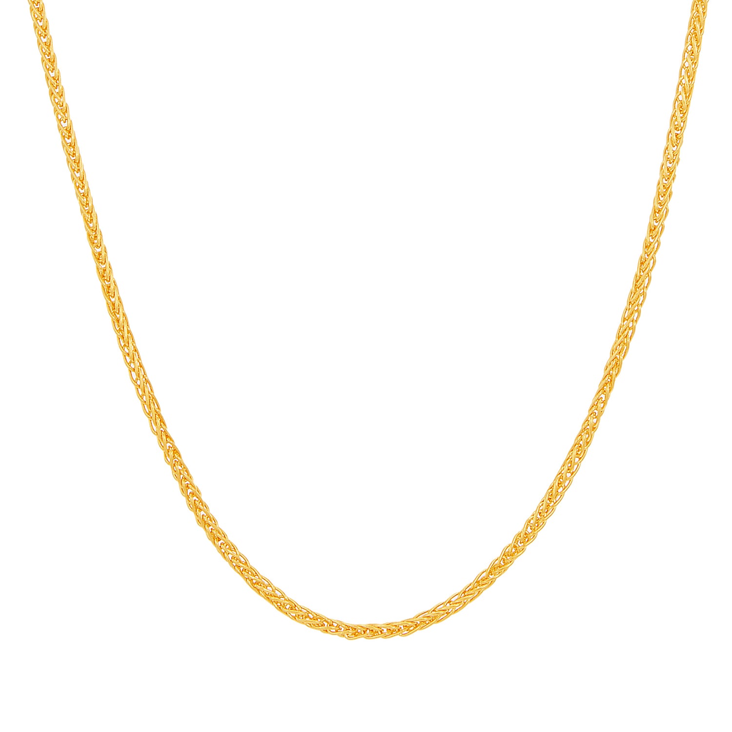 999/24K Yellow Gold Necklace WWGC1221123