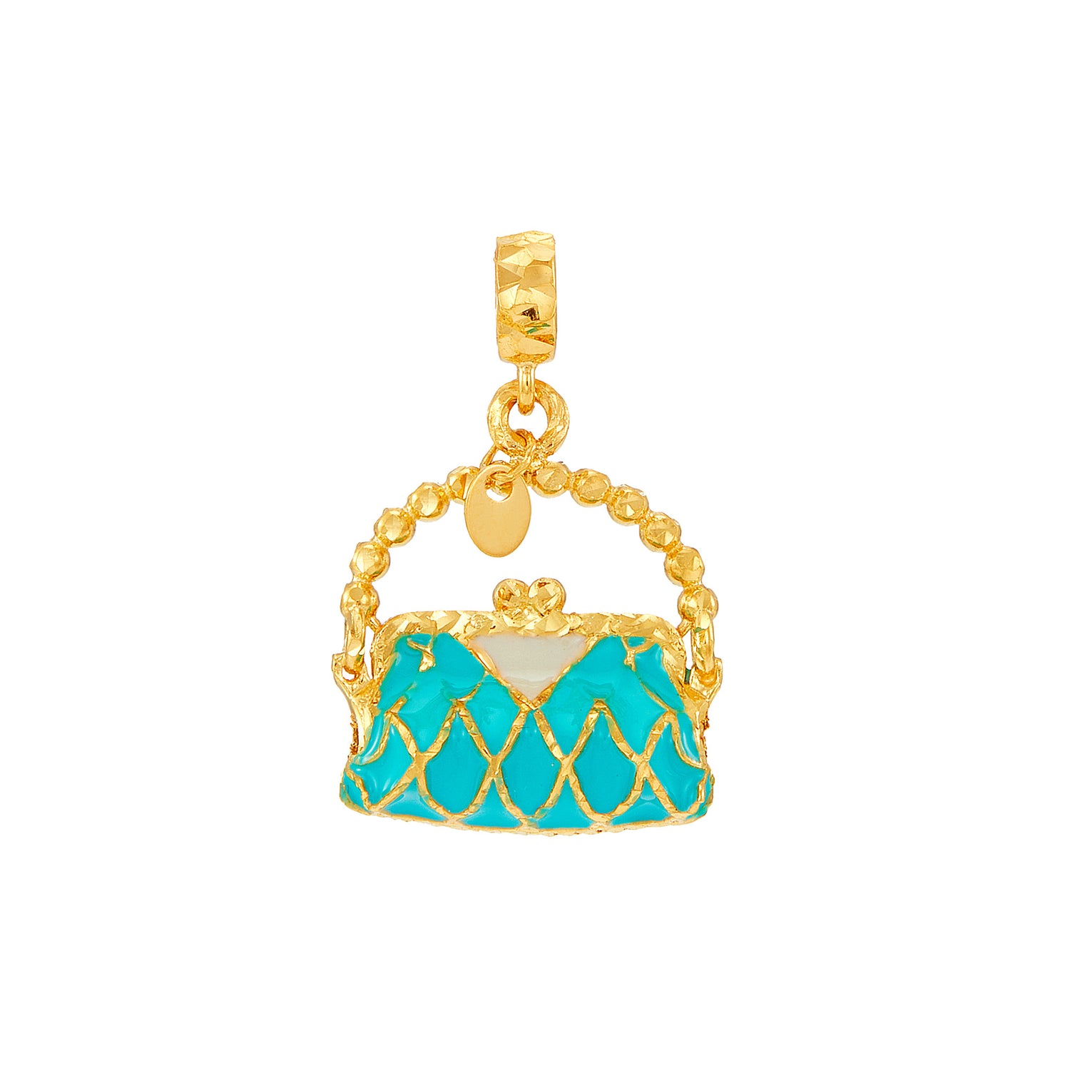 Oro Italia 916 Yellow Gold Charm GCM91121023(TIFF) (22K Gold)