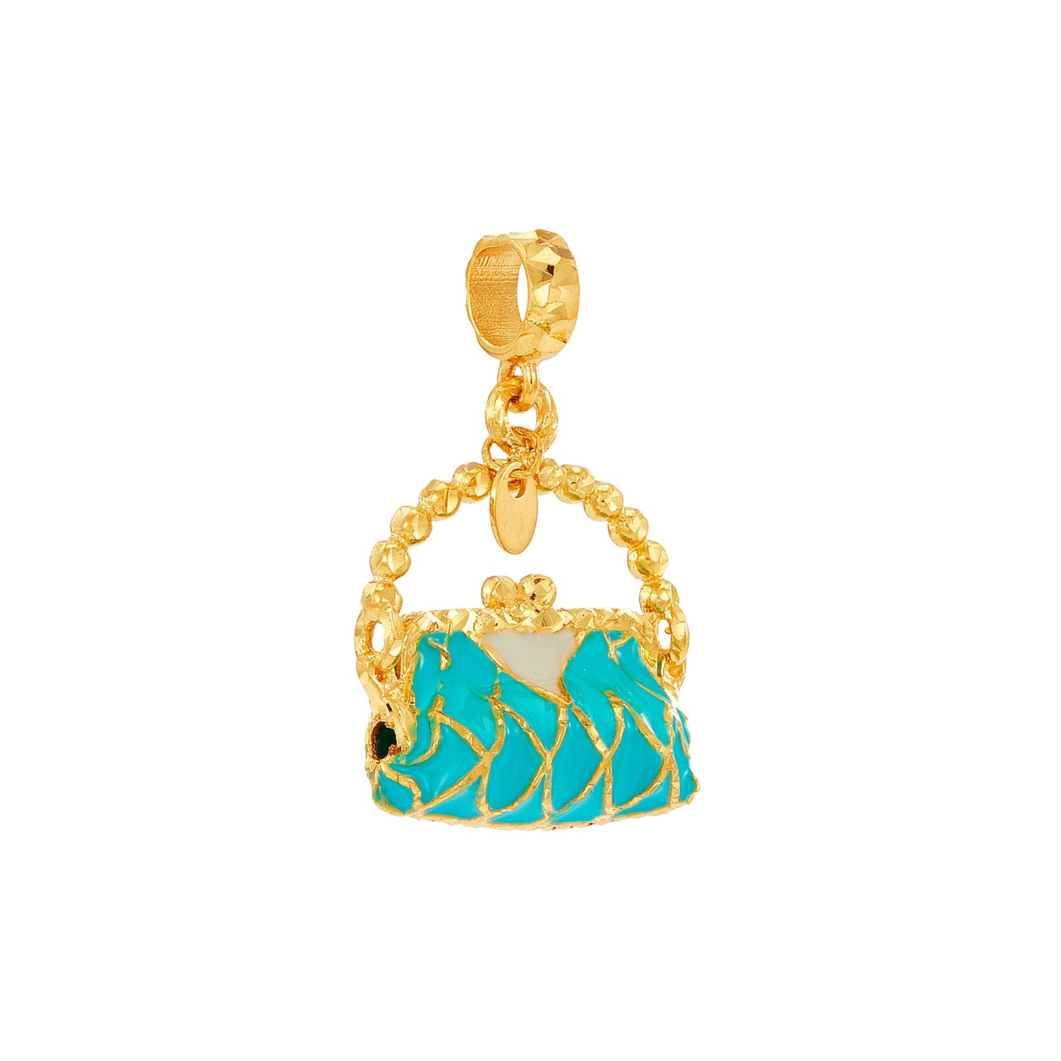 Oro Italia 916 Yellow Gold Charm GCM91121023(TIFF) (22K Gold)