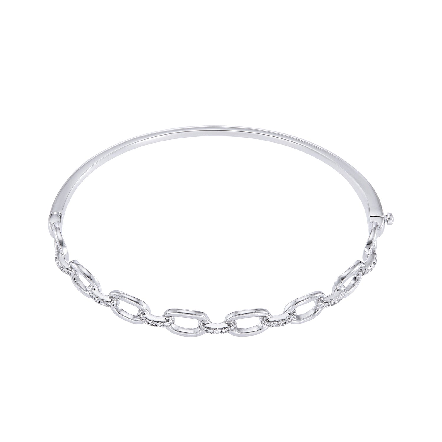 Diamond Bangle in 375/9K Gold 26530