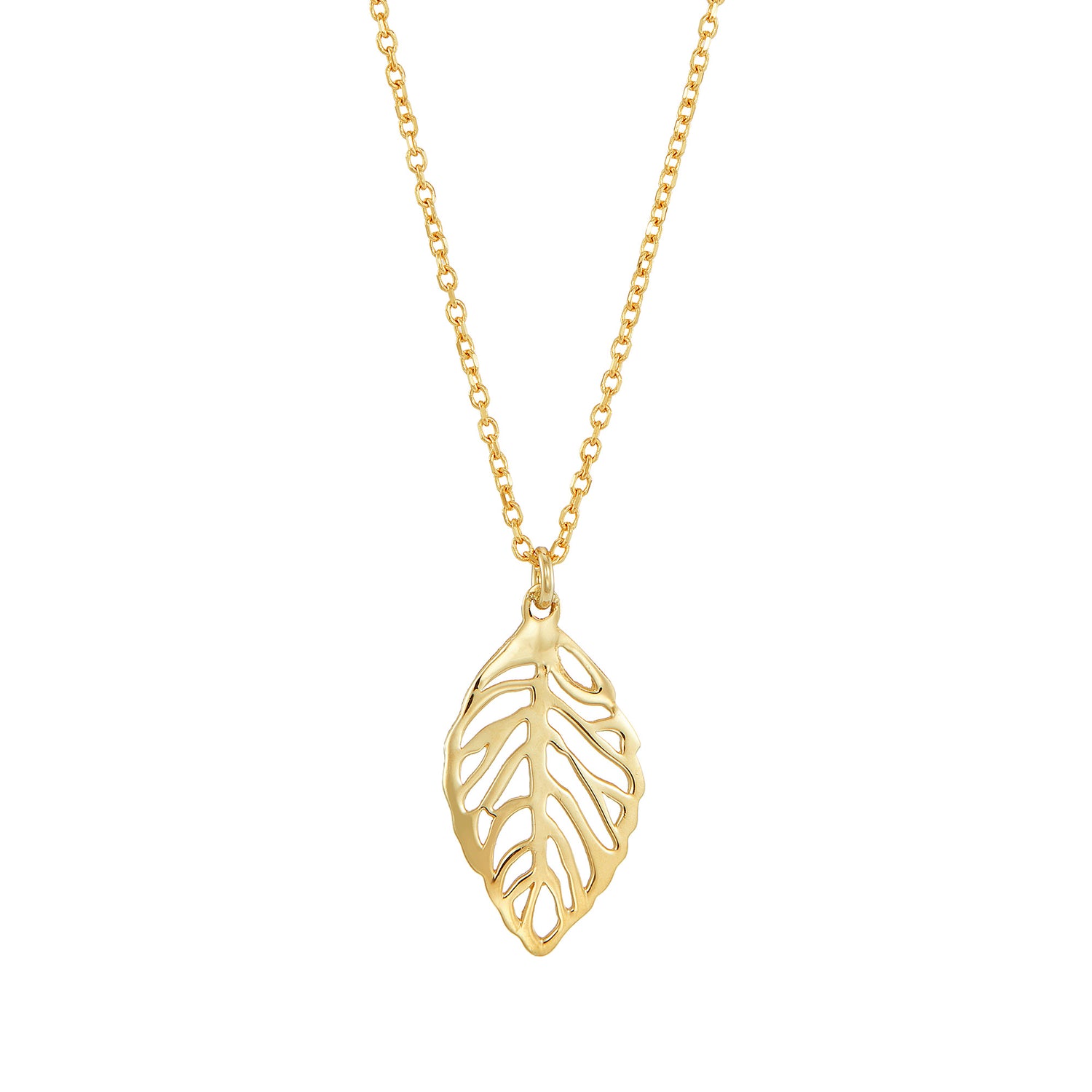 750/18K Yellow Gold Necklace CJ-6-CL MNL13(18Y)