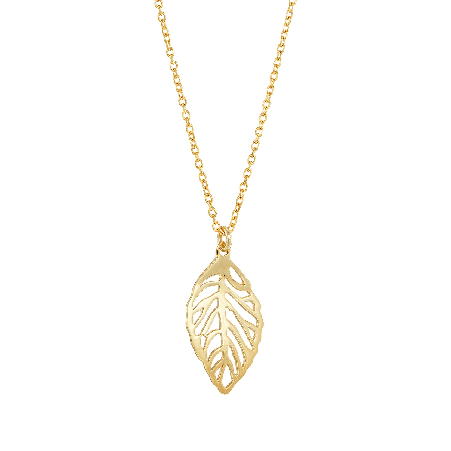 750/18K Yellow Gold Necklace CJ-6-CL MNL13(18Y)