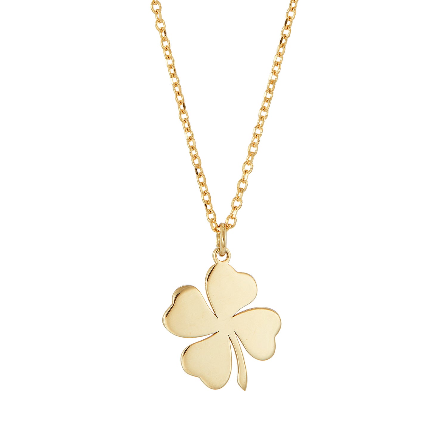 750/18K Yellow Gold Necklace CJ-CL MNL05(18Y)
