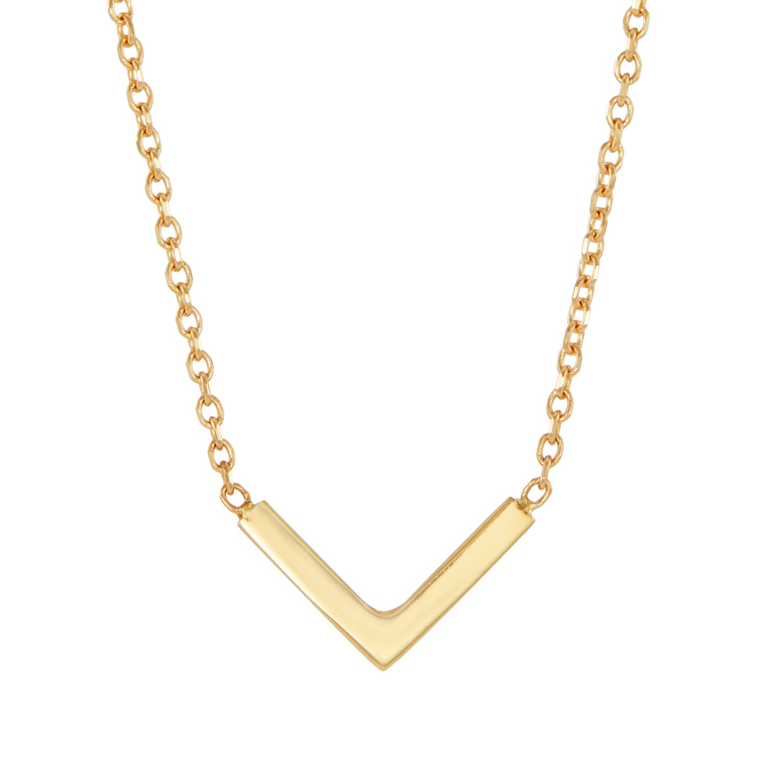 750/18K Yellow Gold Necklace CJ-6-CL MNL02(18Y)