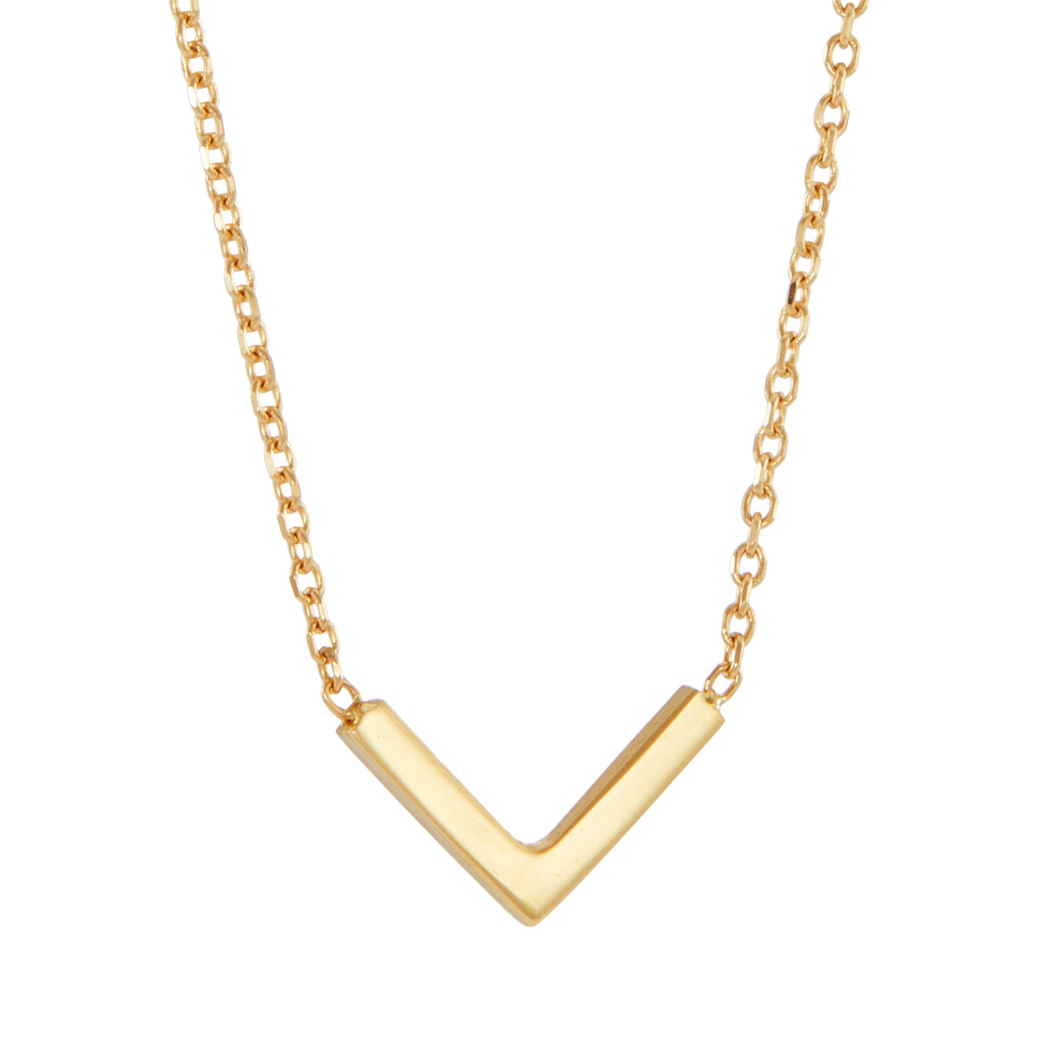 750/18K Yellow Gold Necklace CJ-6-CL MNL02(18Y)