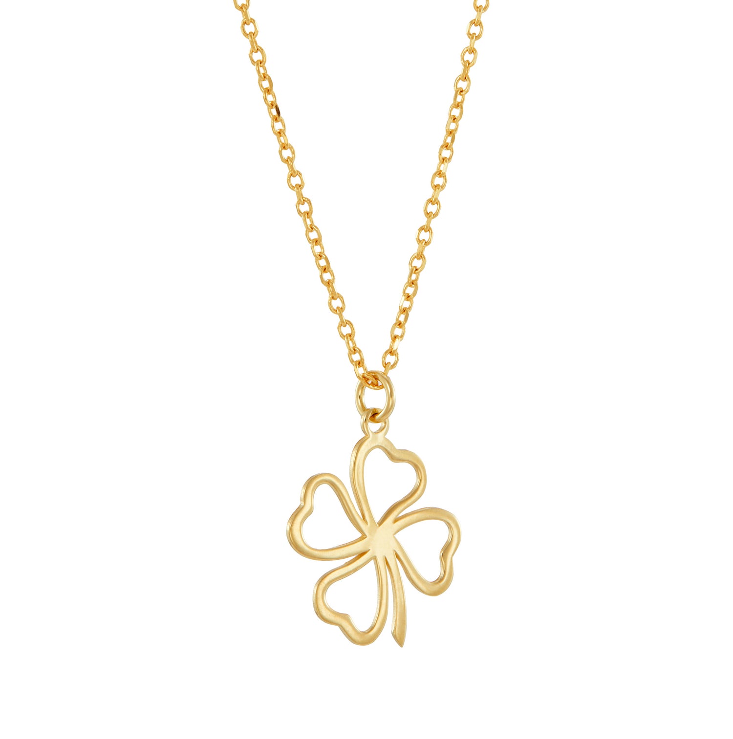 750/18K Yellow Gold Necklace CJ-6-CL MNL10(18Y)