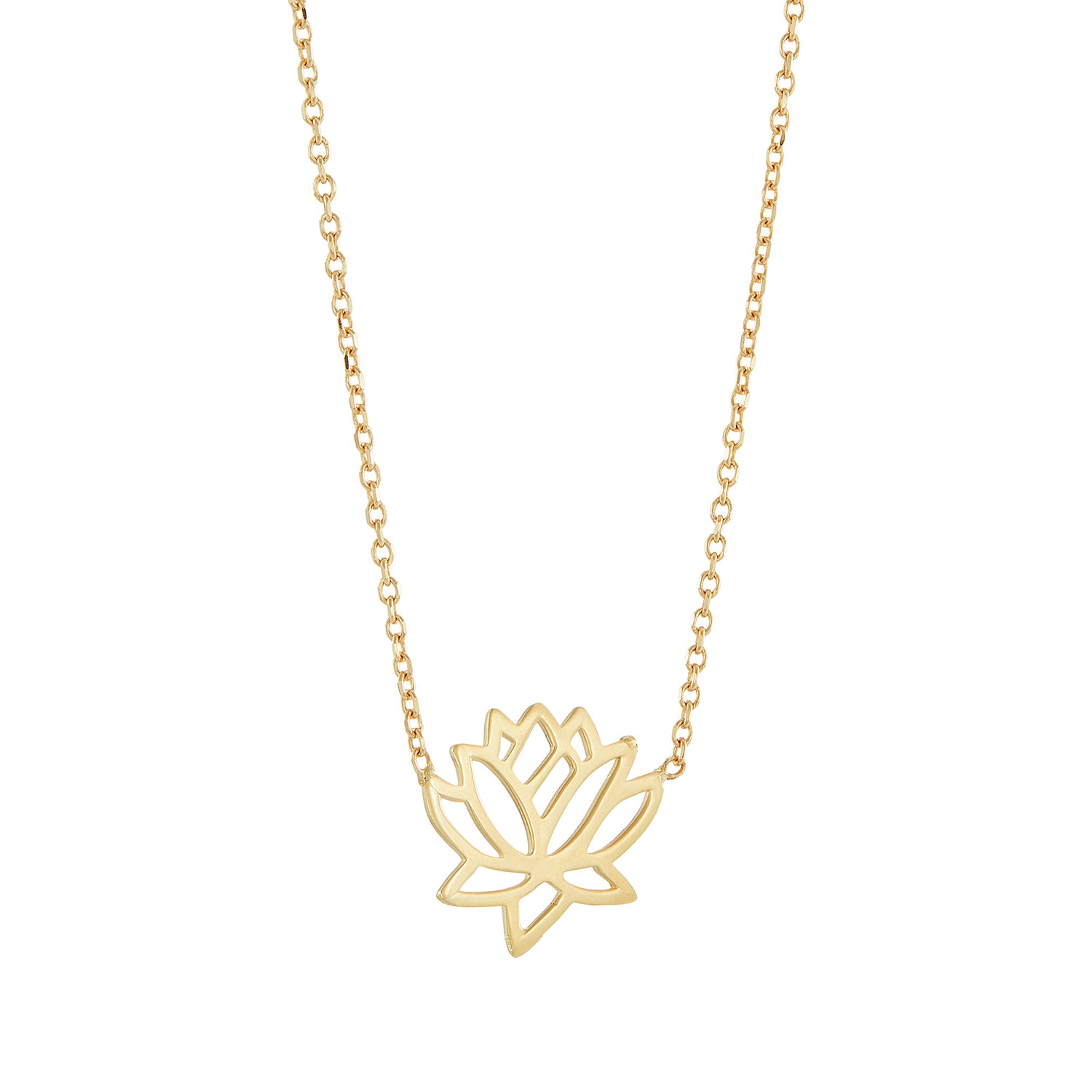 585/14K Yellow Gold Necklace CJ-6-CL MNL18
