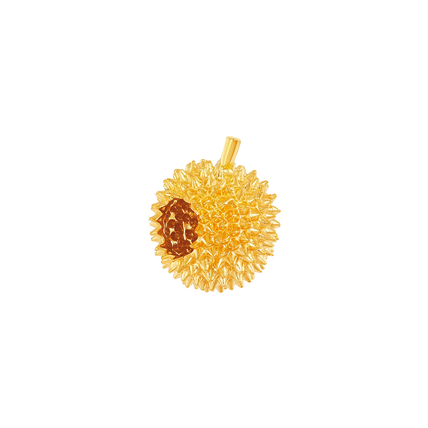 916/22K Yellow Gold Charm (Durian) C4160823