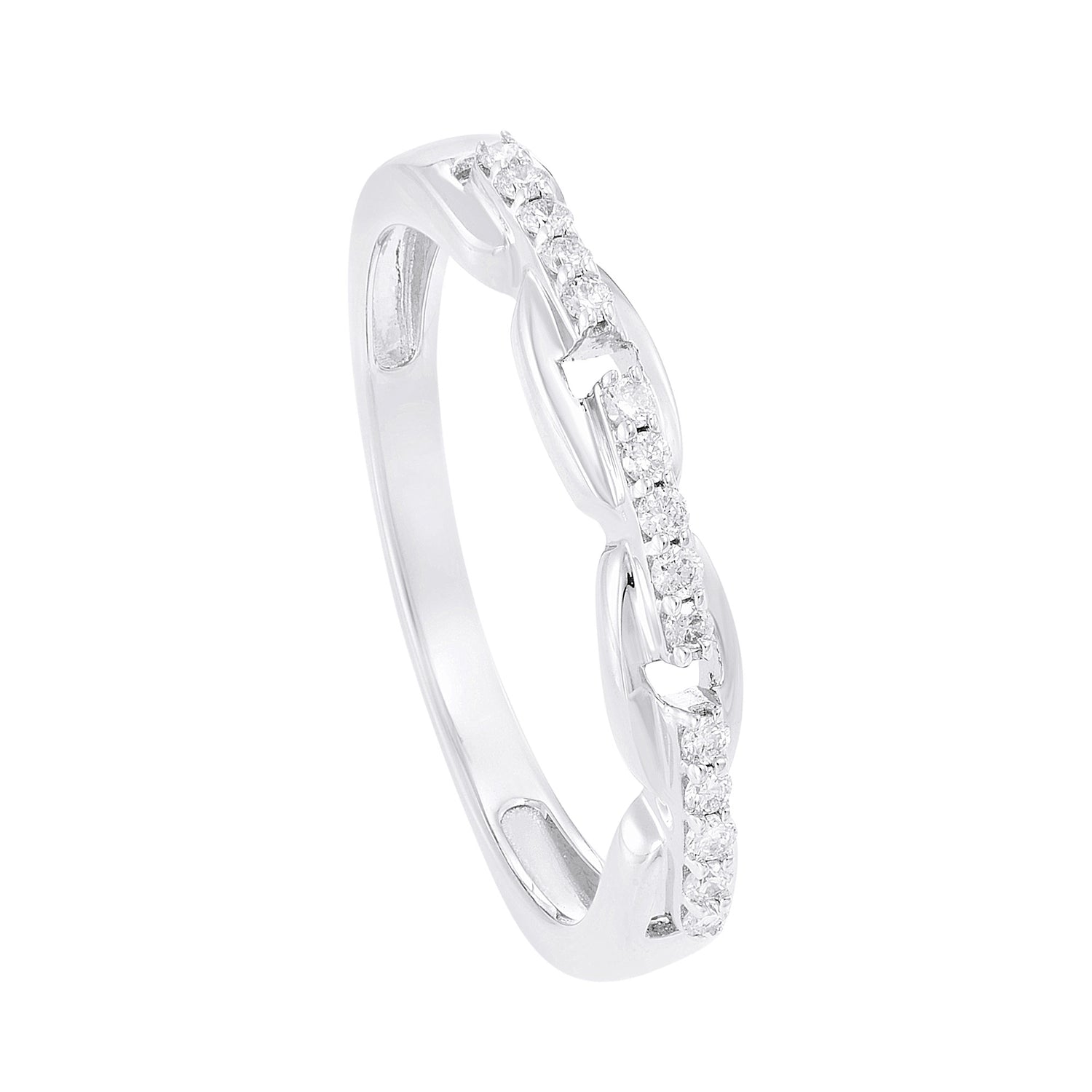 Round Diamond Ring in 375/9K White Gold 264900922(WG)