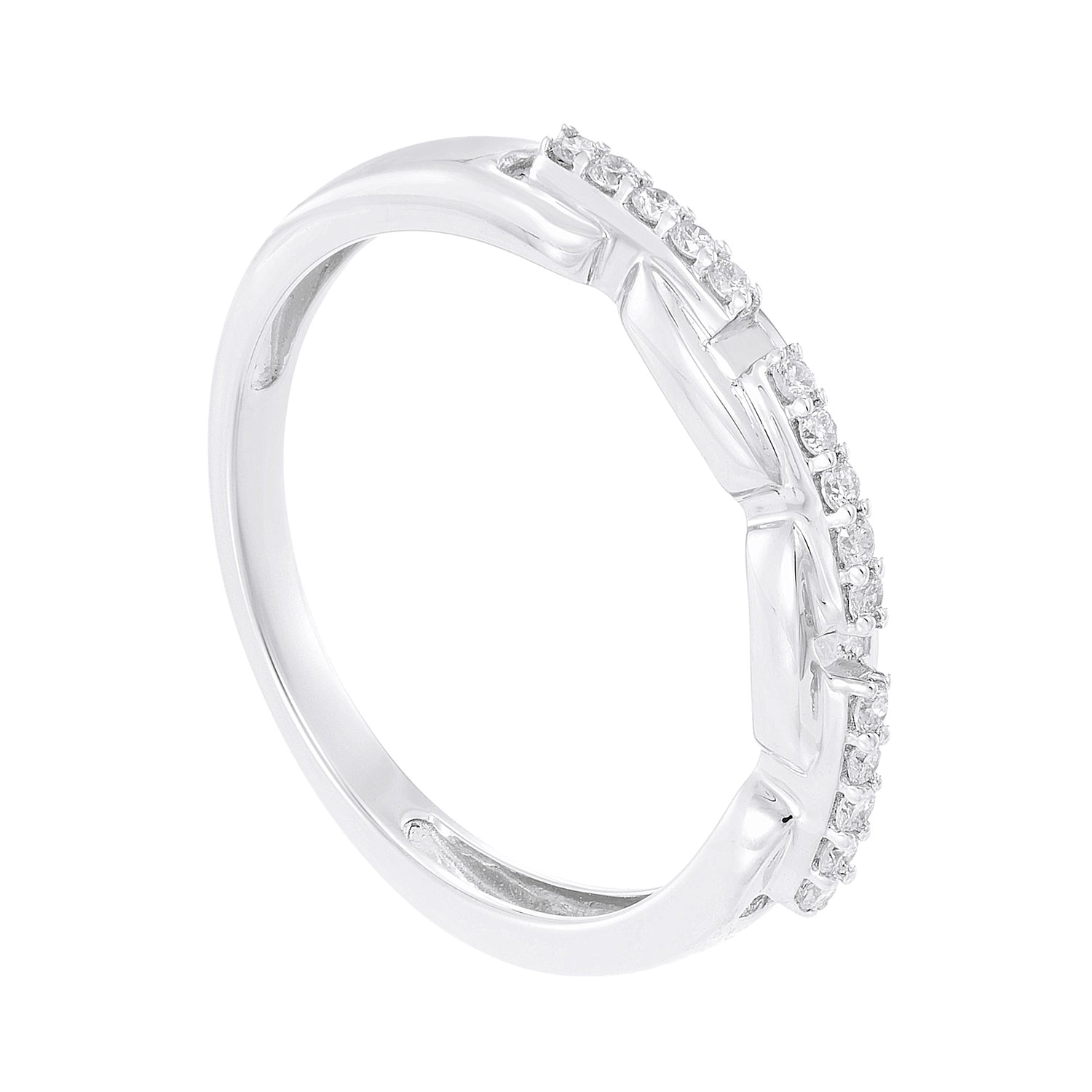 Round Diamond Ring in 375/9K White Gold 264900922(WG)