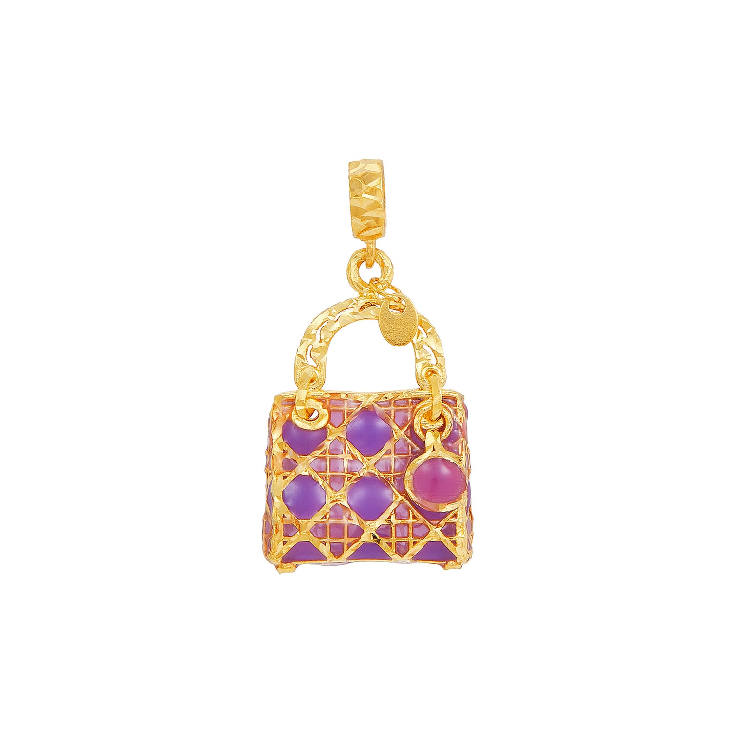 Oro Italia 916 Yellow Gold  Charm GCM91131223(MPPL) (22K Gold)