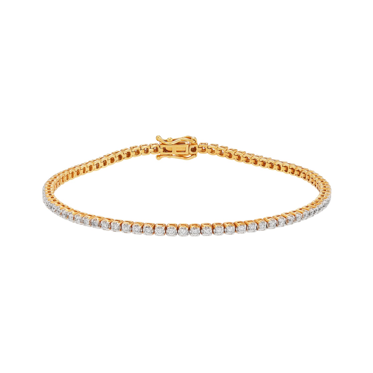 Laska Diamond Bracelet in 750/18K Yellow Gold 67843