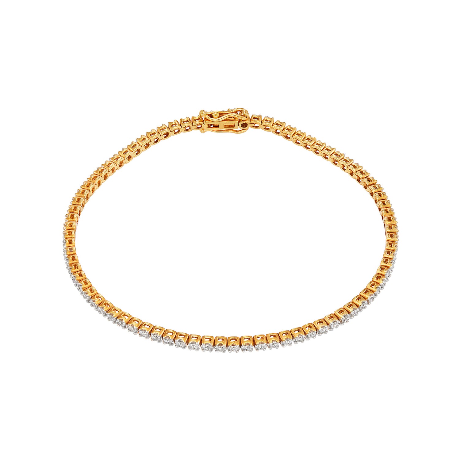 Laska Diamond Bracelet in 750/18K Yellow Gold 67843