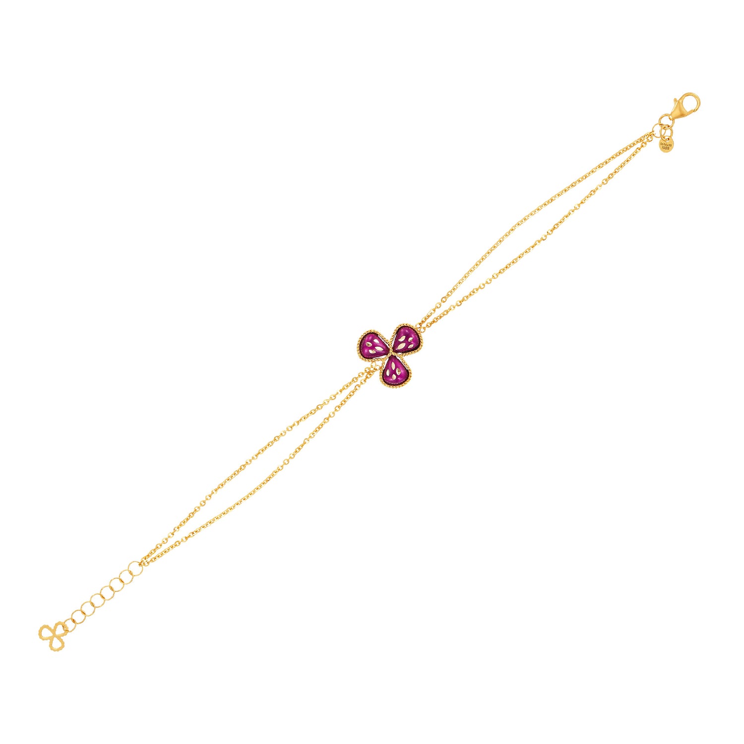 VIOLA | Oro Italia 916 Yellow Gold Bracelet GW48321123(PFUCH) (22K Gold)