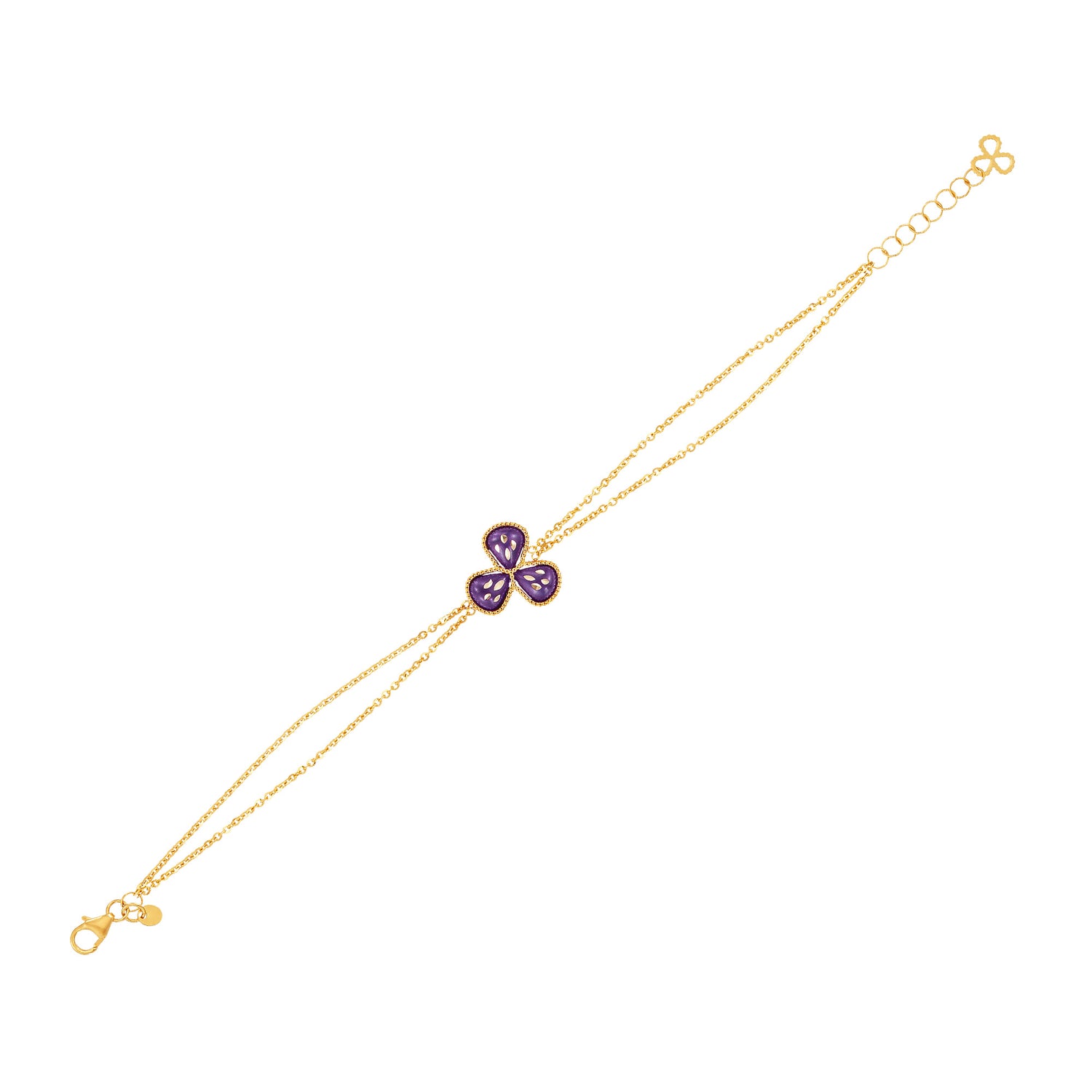 VIOLA | Oro Italia 916 Yellow Gold Bracelet GW48321123(PFUCH) (22K Gold)