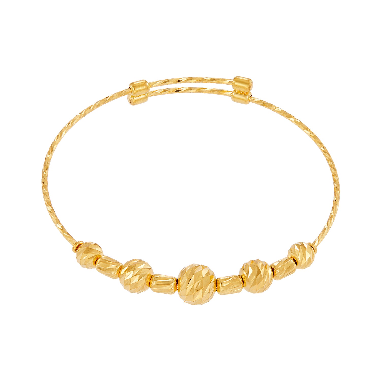 916/22K Yellow Gold Bangle (for baby) CBBG 0040124
