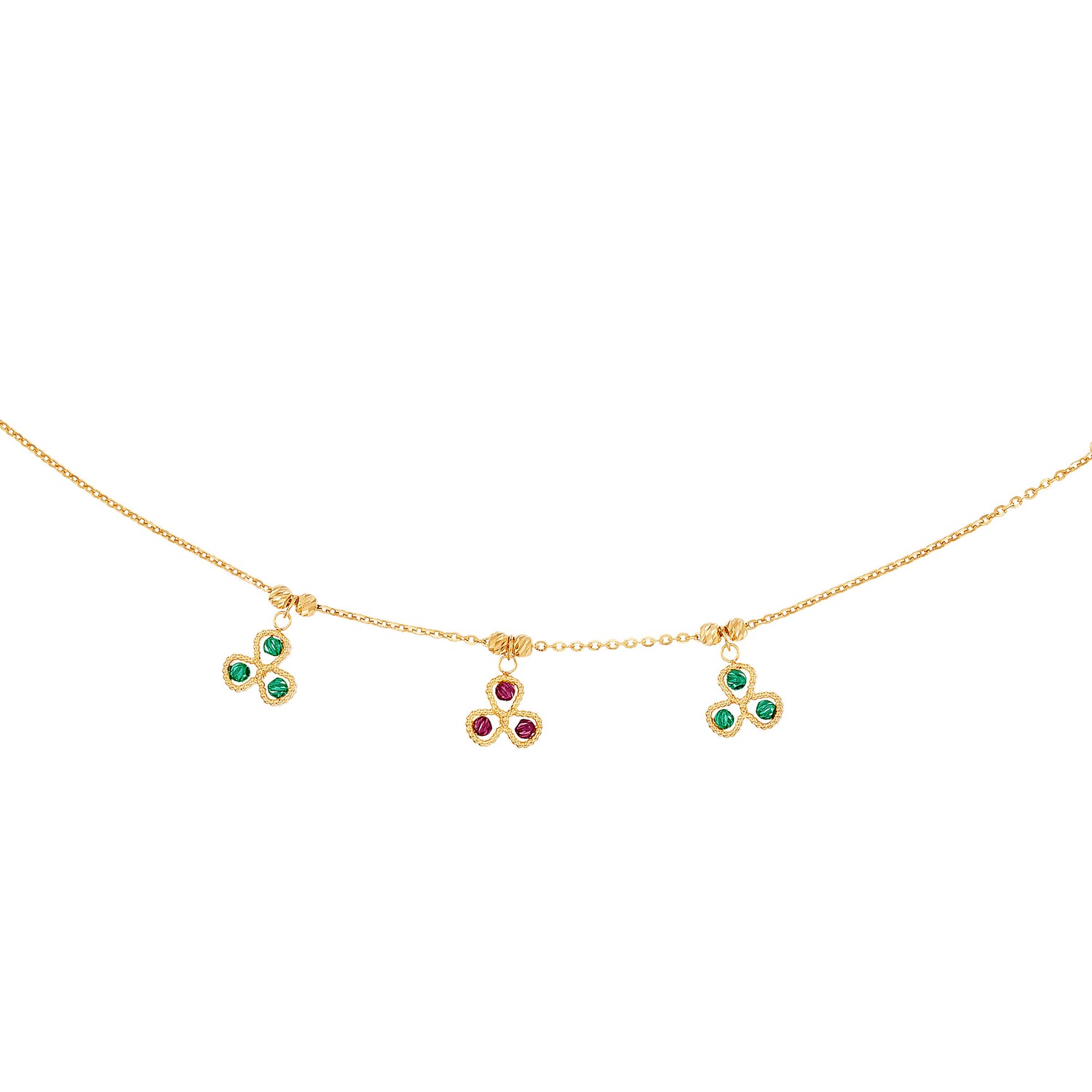 VIOLA | Oro Italia 916 Yellow Gold Bracelet GW48041023(FG)-TI (22K Gold)