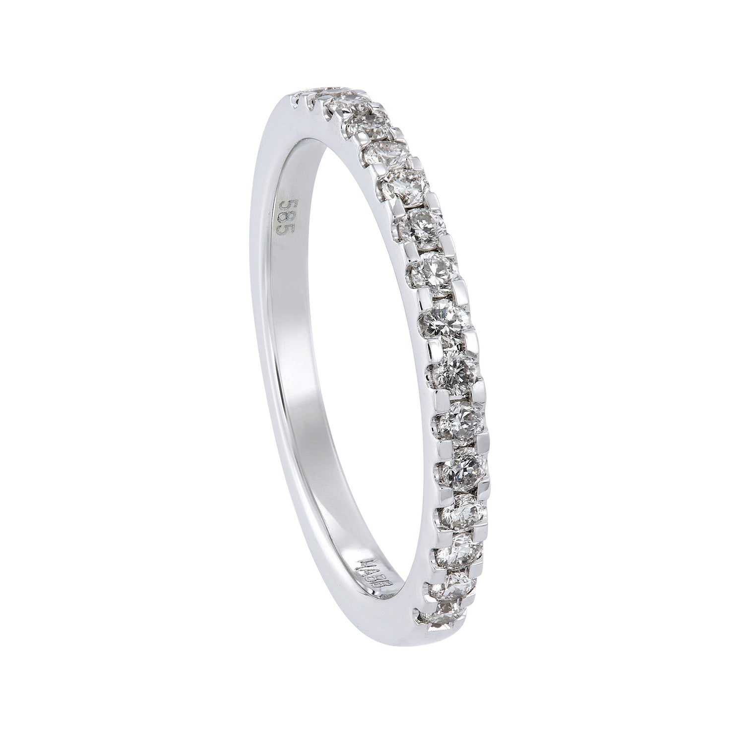 Diamond  Ring in 585/14K White Gold 268431223