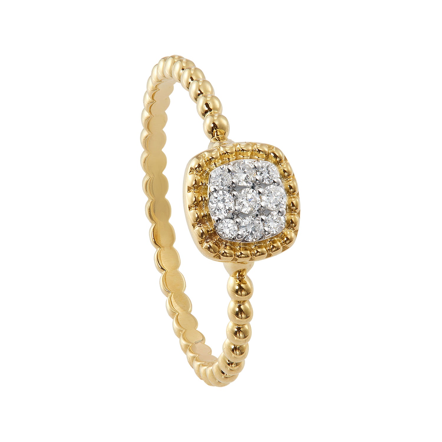 MYRA | Diamond Ring in 375/9K Yellow Gold 268530124
