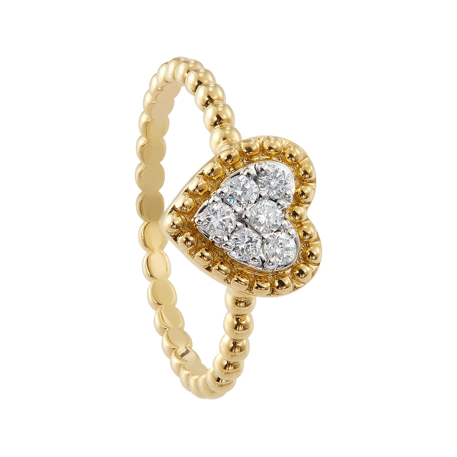 MYRA | Diamond Ring in 375/9K Yellow Gold 268570124