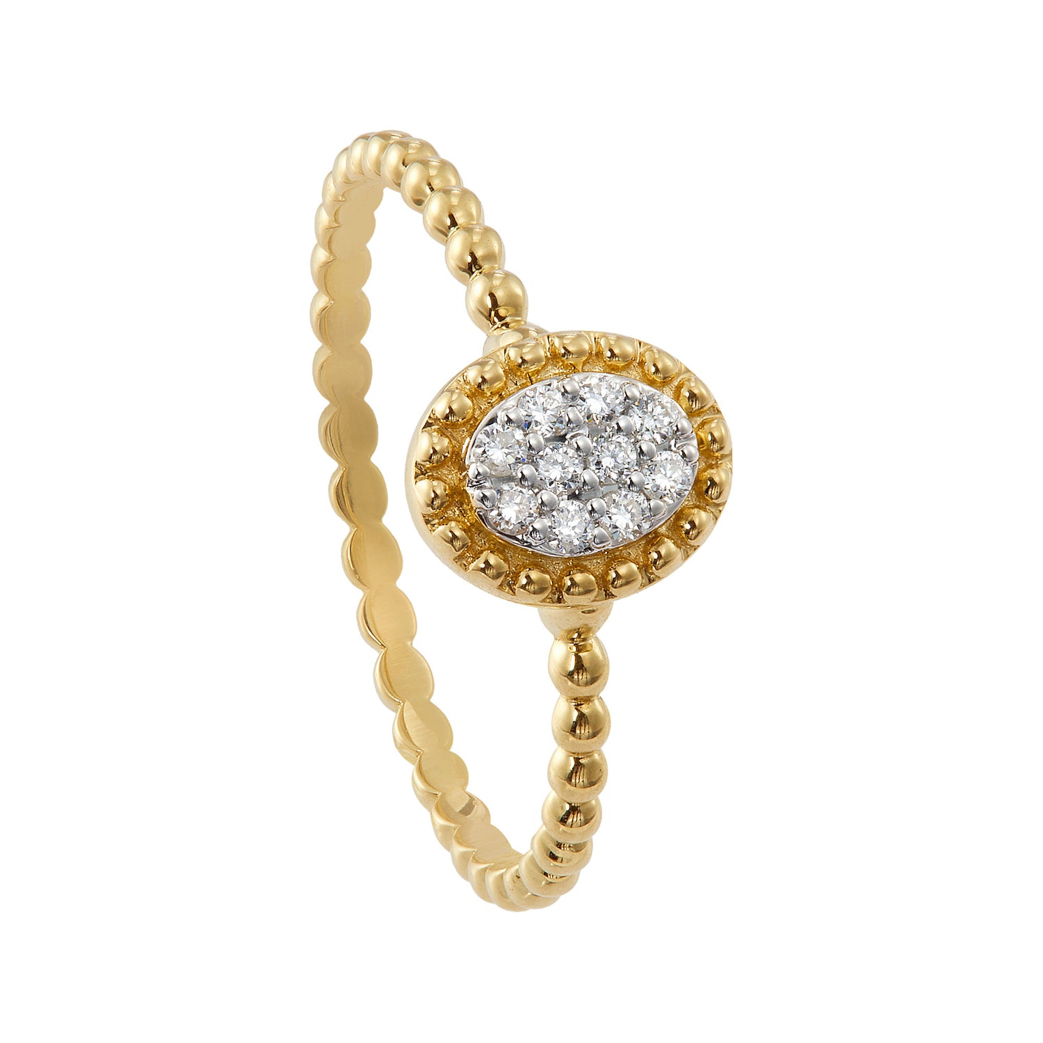 MYRA | Diamond Ring in 375/9K Yellow Gold 268520124
